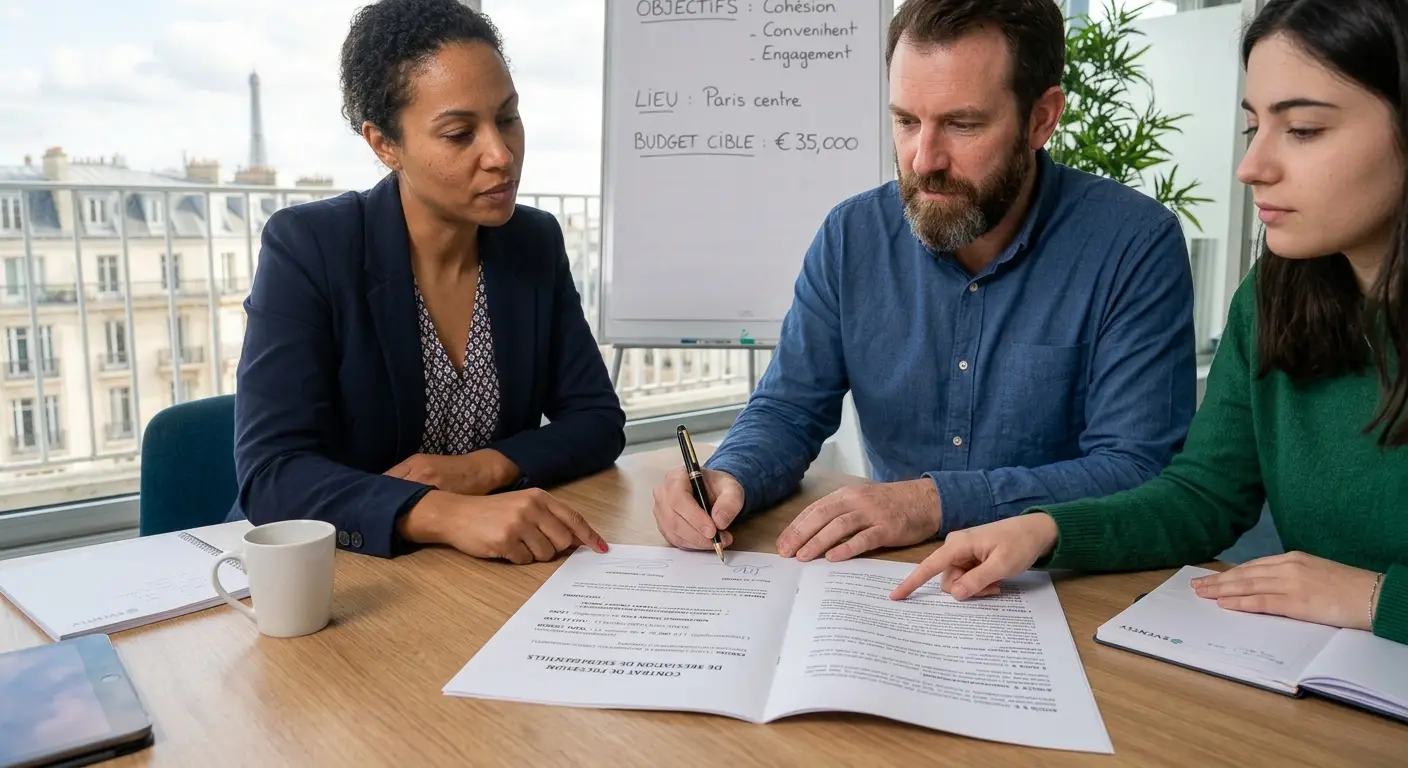 Négocier un contrat de prestataire événementiel
