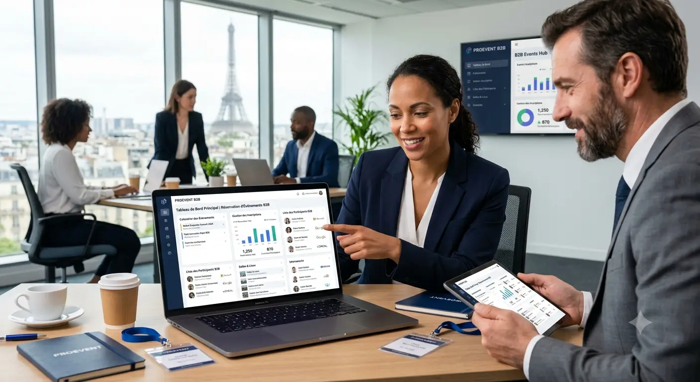 Quel logiciel réservation événementiel B2B choisir ?