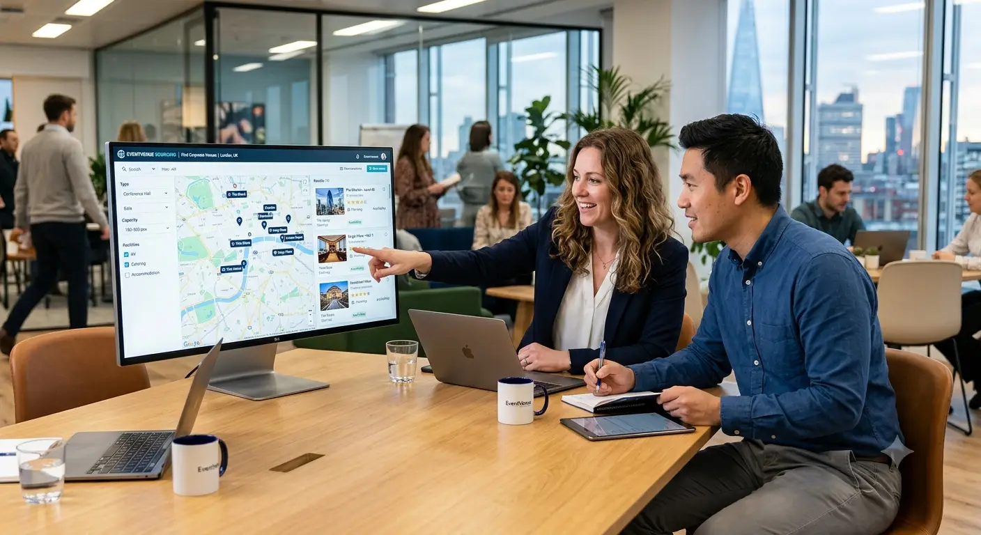 Solution de sourcing de lieux corporate efficace