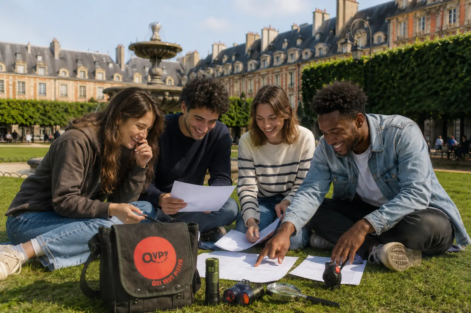 Team building : Jeu de piste / enquête dans le Marais Paris 4