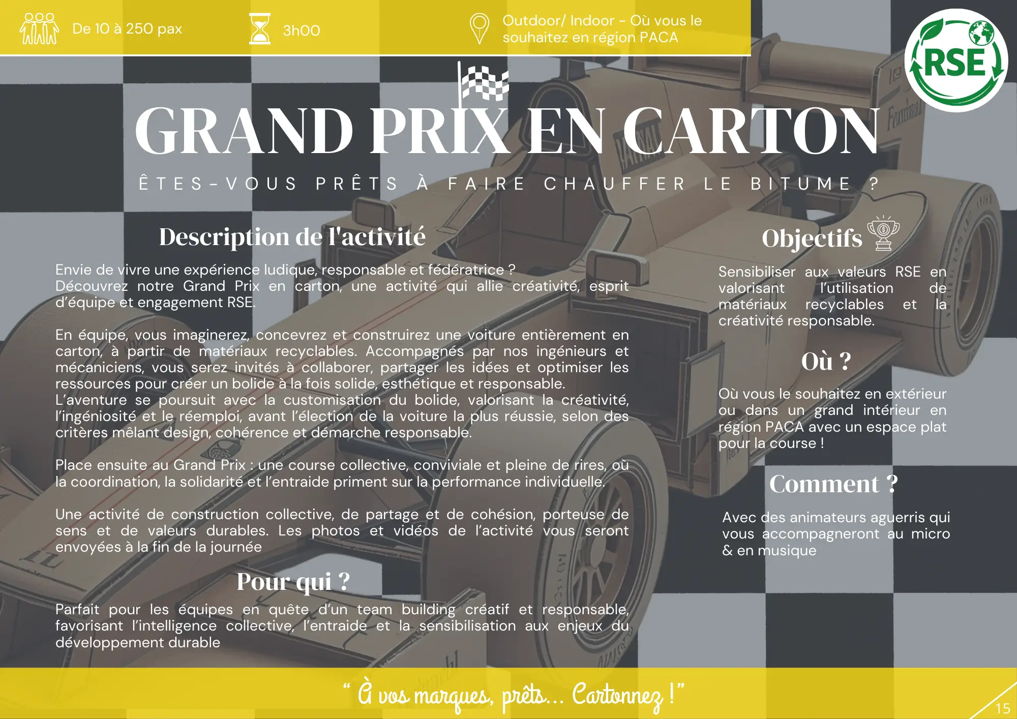 GRAND PRIX EN CARTON - TEAM BUILDING 2