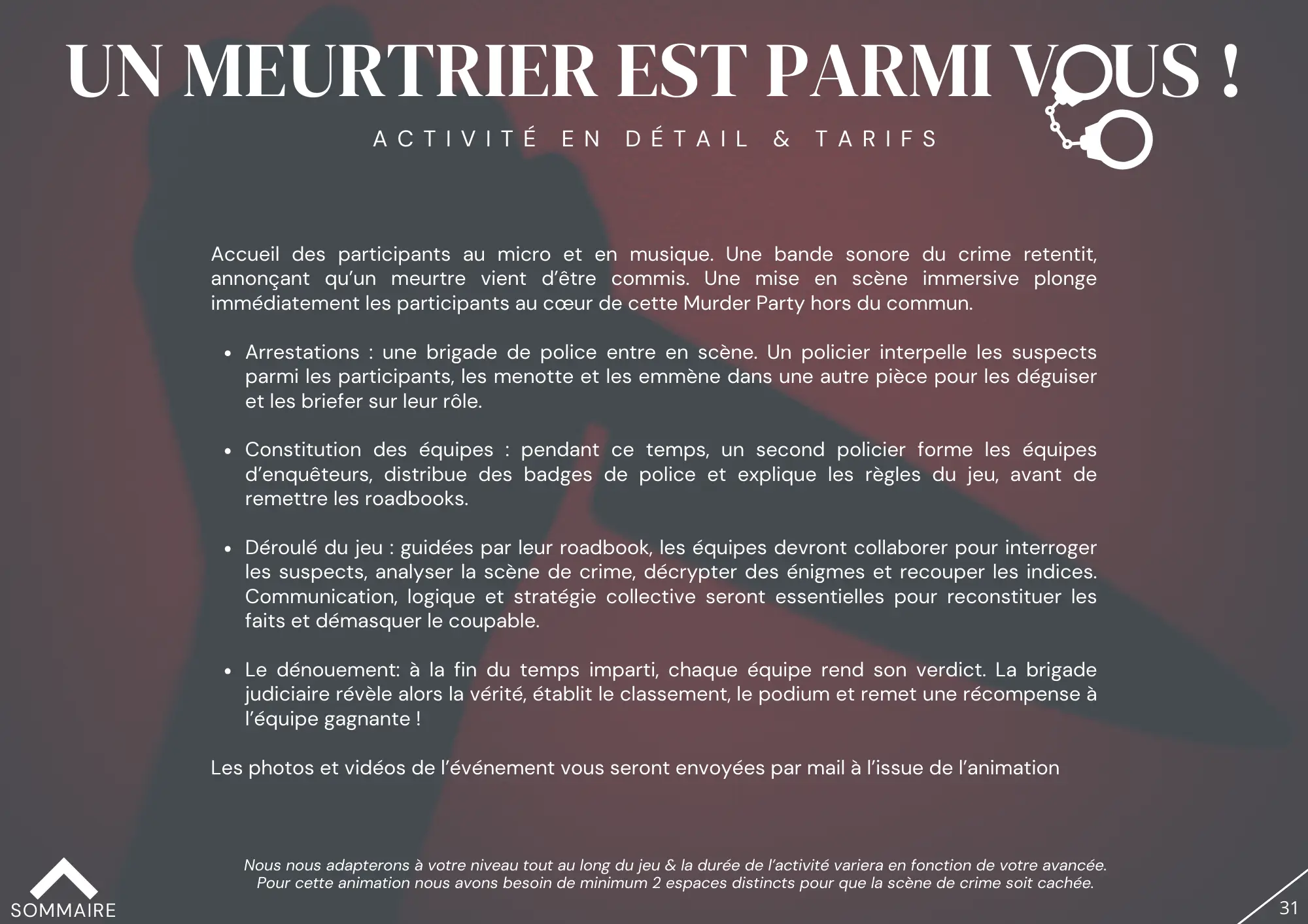 MURDER PARTY - TEAM BUILDING 3