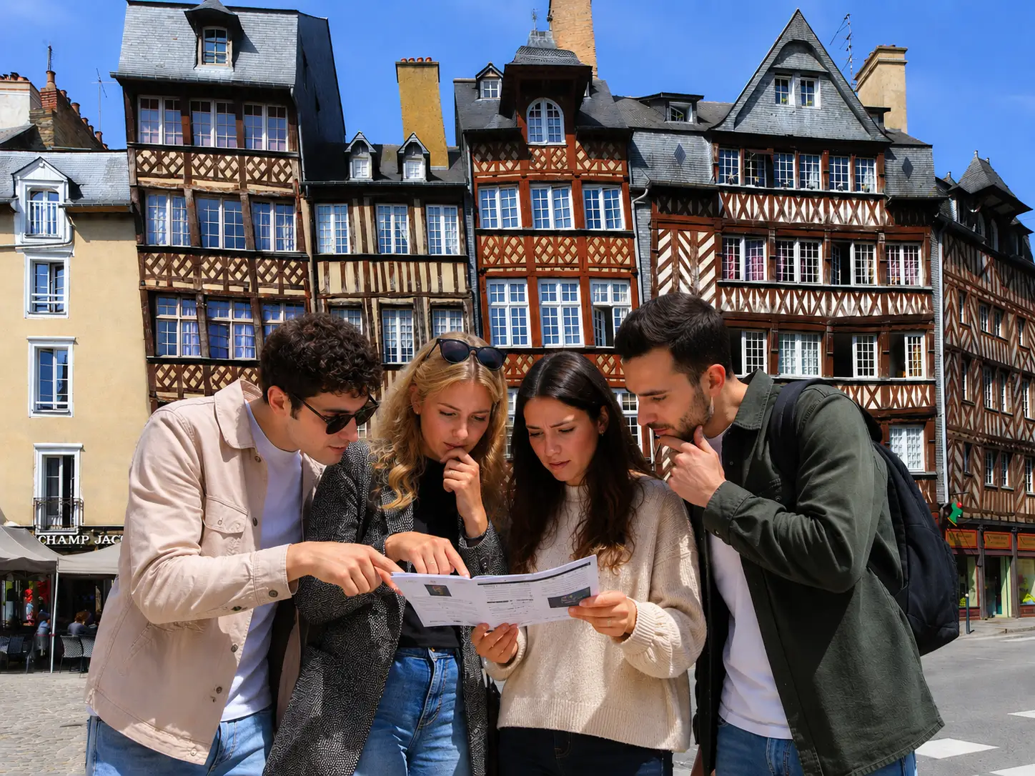 Team building : Jeu de piste / enquête à Rennes 4