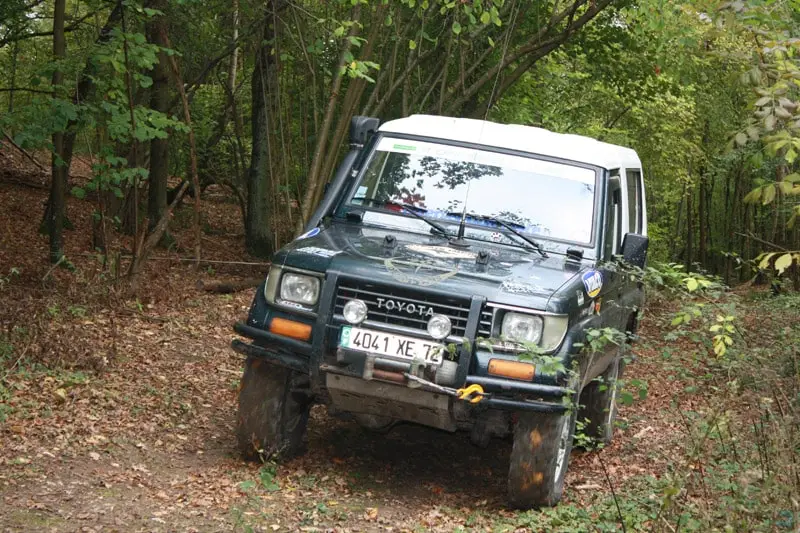 Course d'orientation en 4x4 4