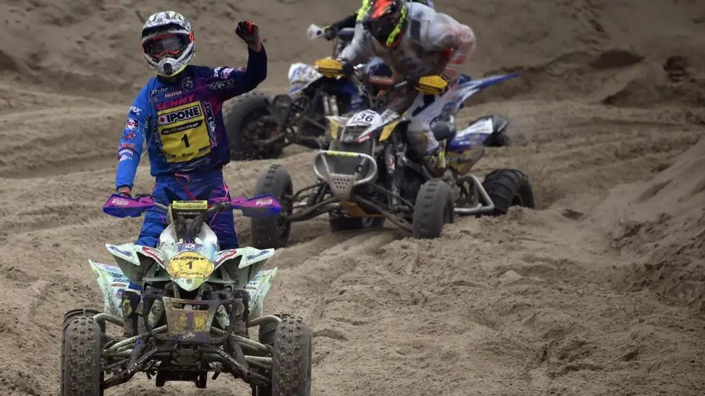 Course de relais en Quad 2