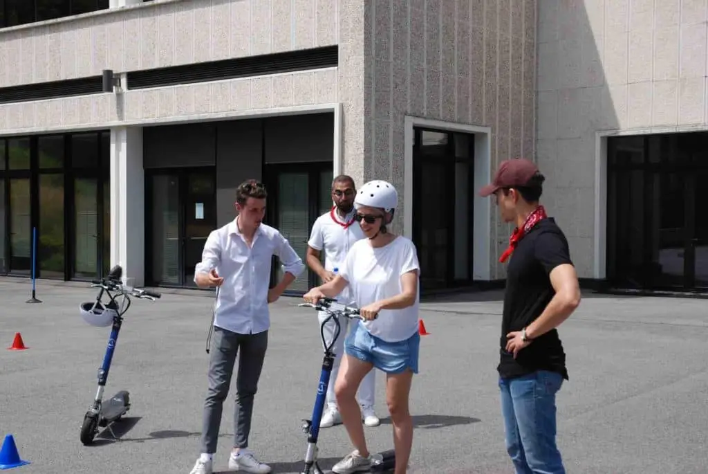 Team Building de trottinette électrique 2