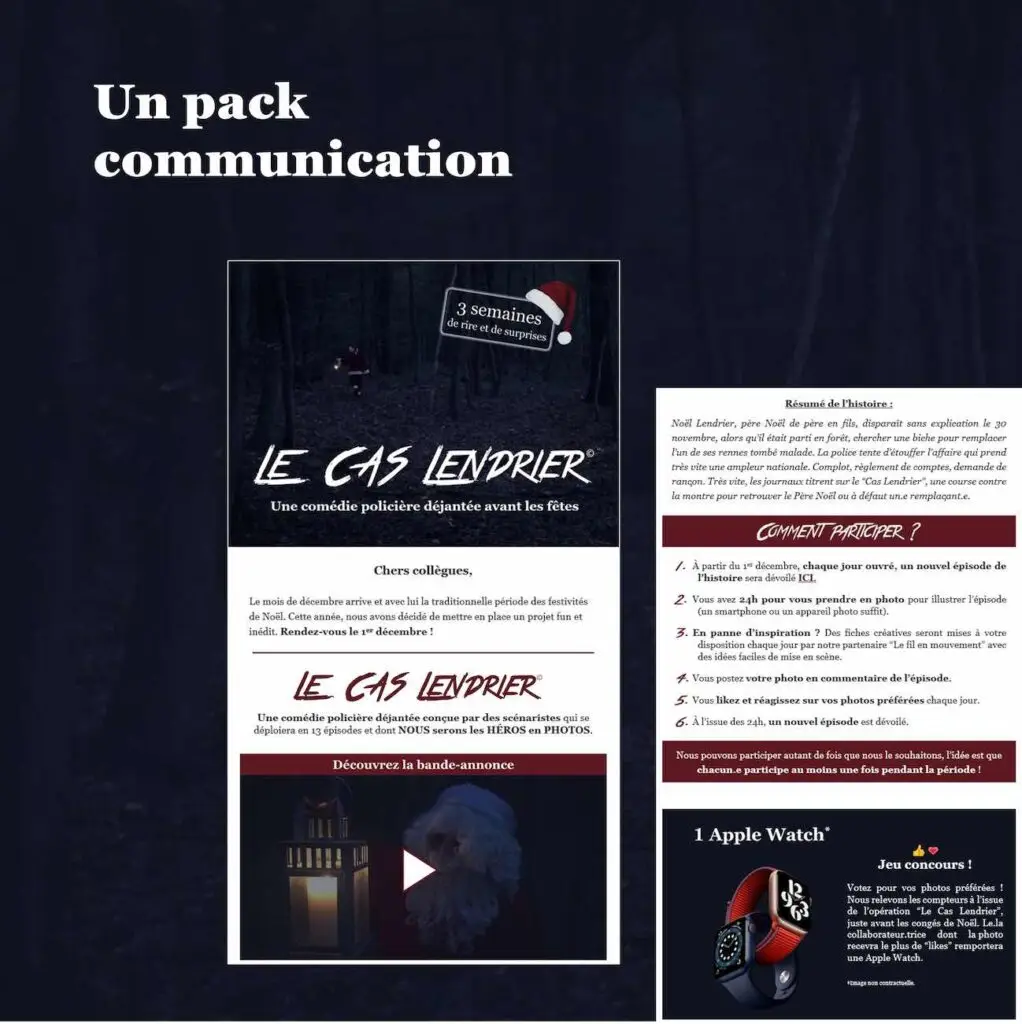 Le Cas Lendrier (de l'Avent) 5
