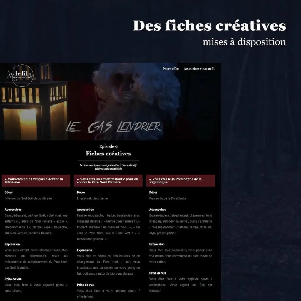 Le Cas Lendrier (de l'Avent) 6