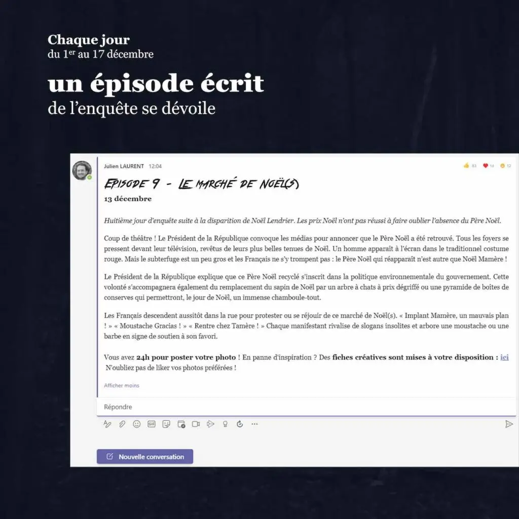 Le Cas Lendrier (de l'Avent) 8