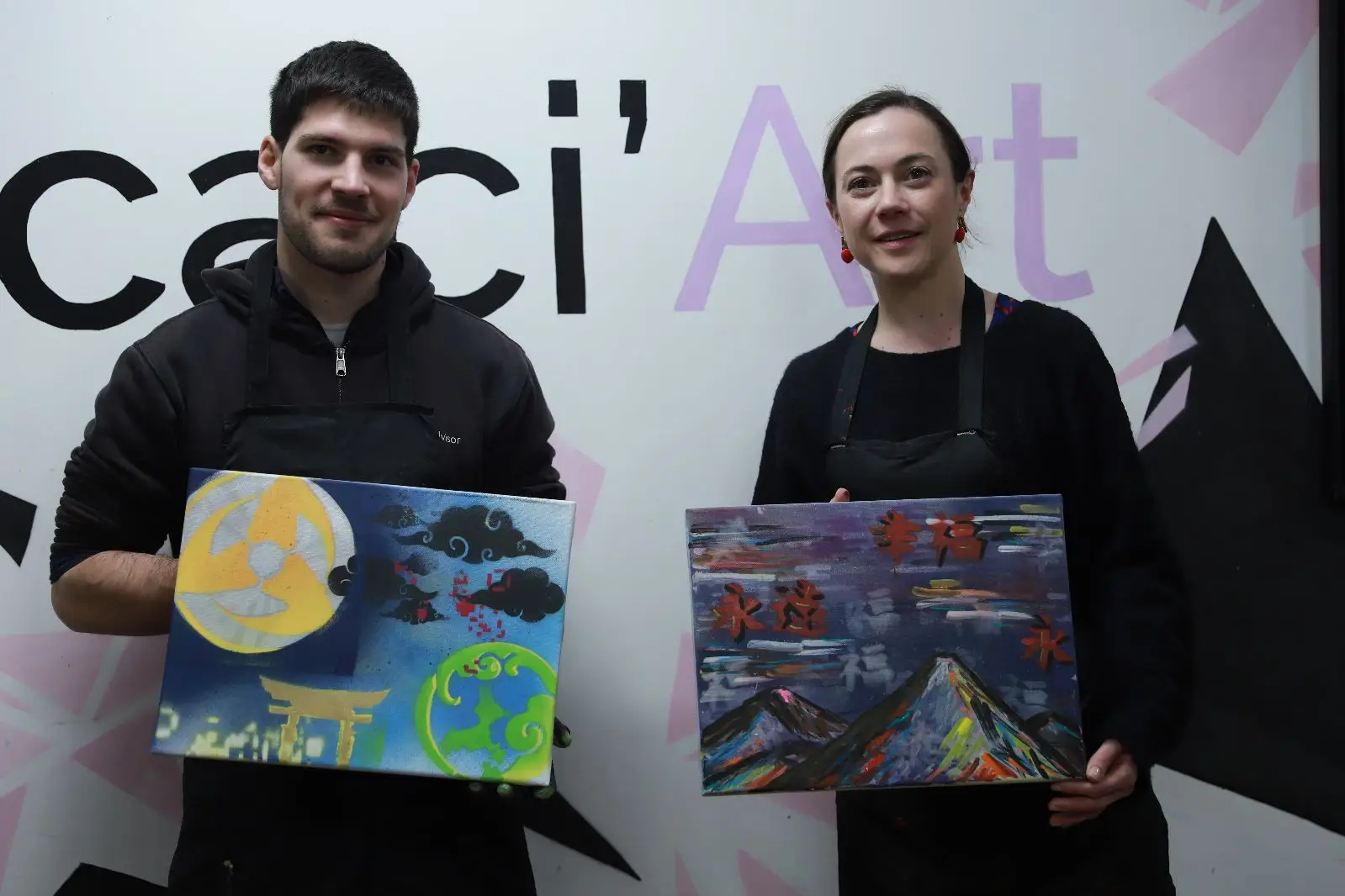 Team building peinture & sushis 5