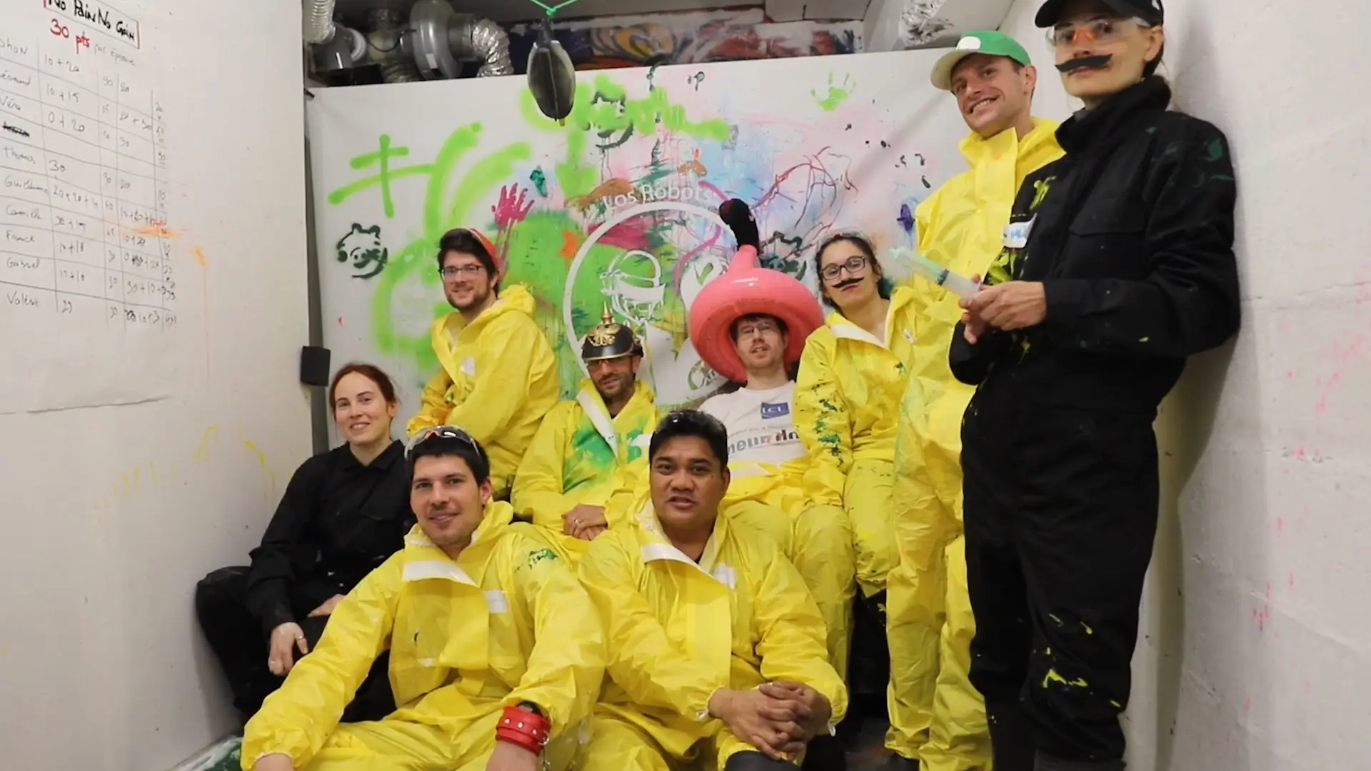 Team Building la Fury room du Graffiti 3