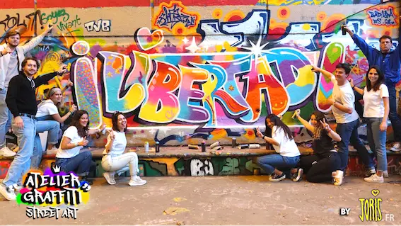 ATELIER GRAFFITI / FRESQUE GÉANTE 3