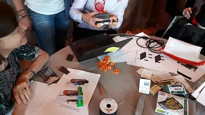 Création d'un robot autonome en équipe 4