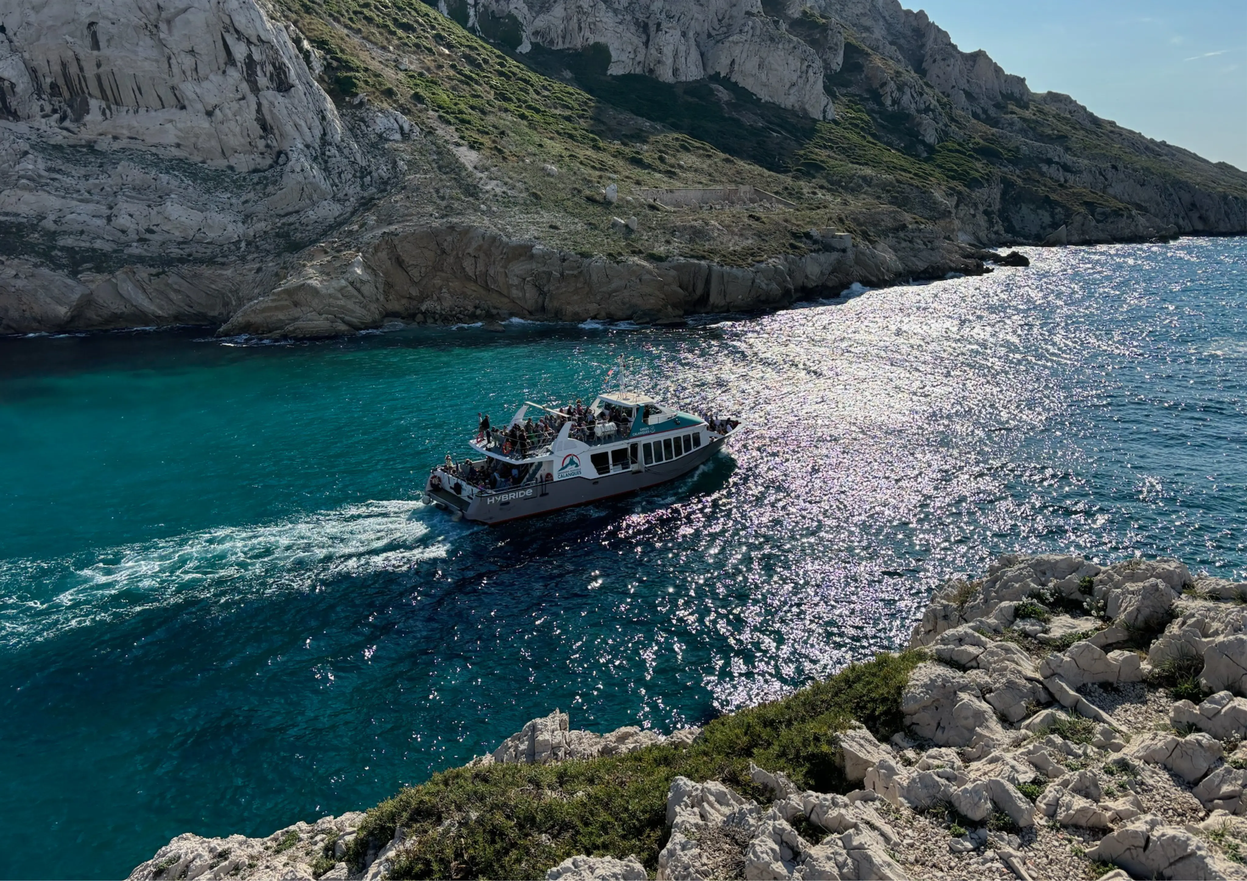 Croisières Marseille Calanques : le Green Calanques 2