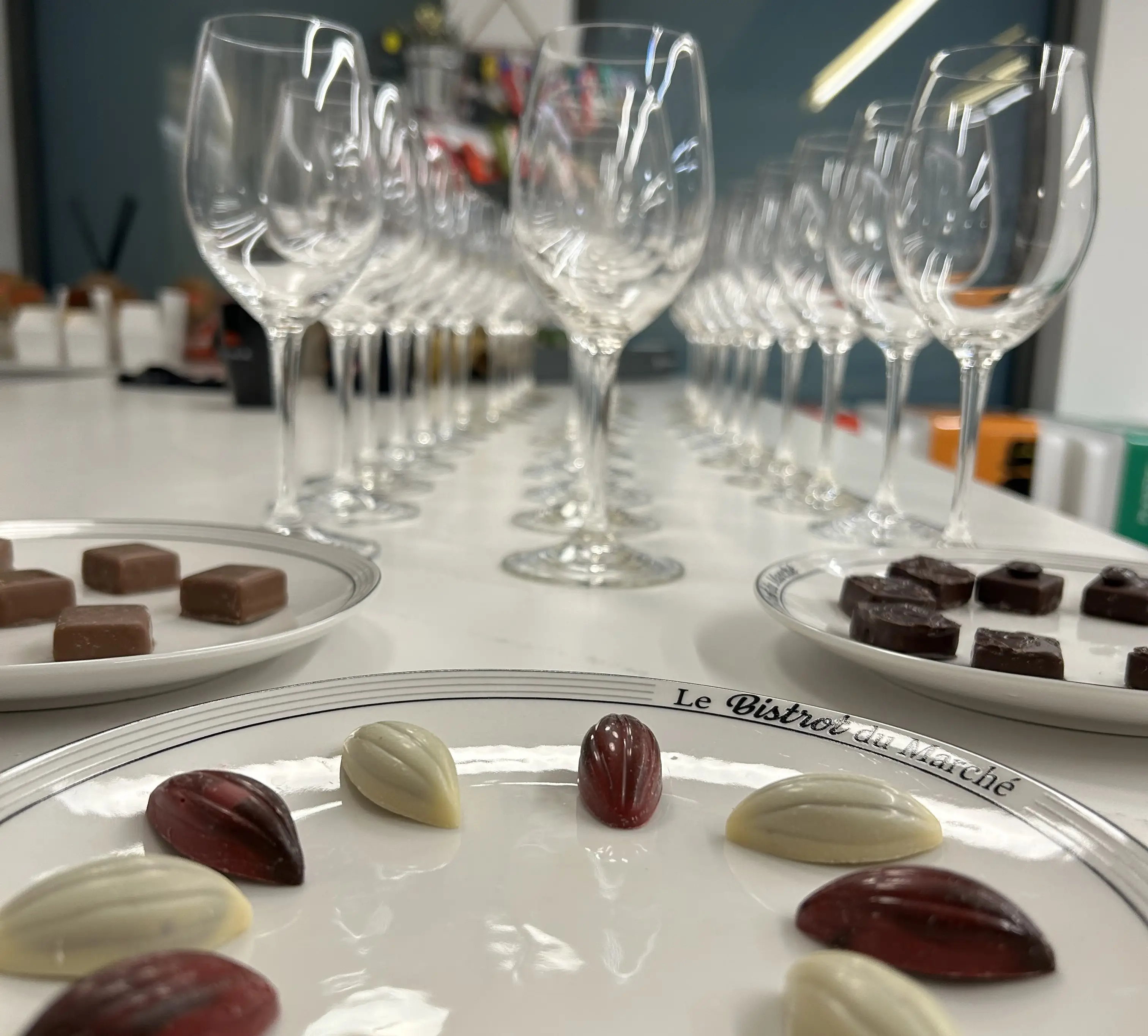 Team building Accords Mets & Vins : fromage/choco 7