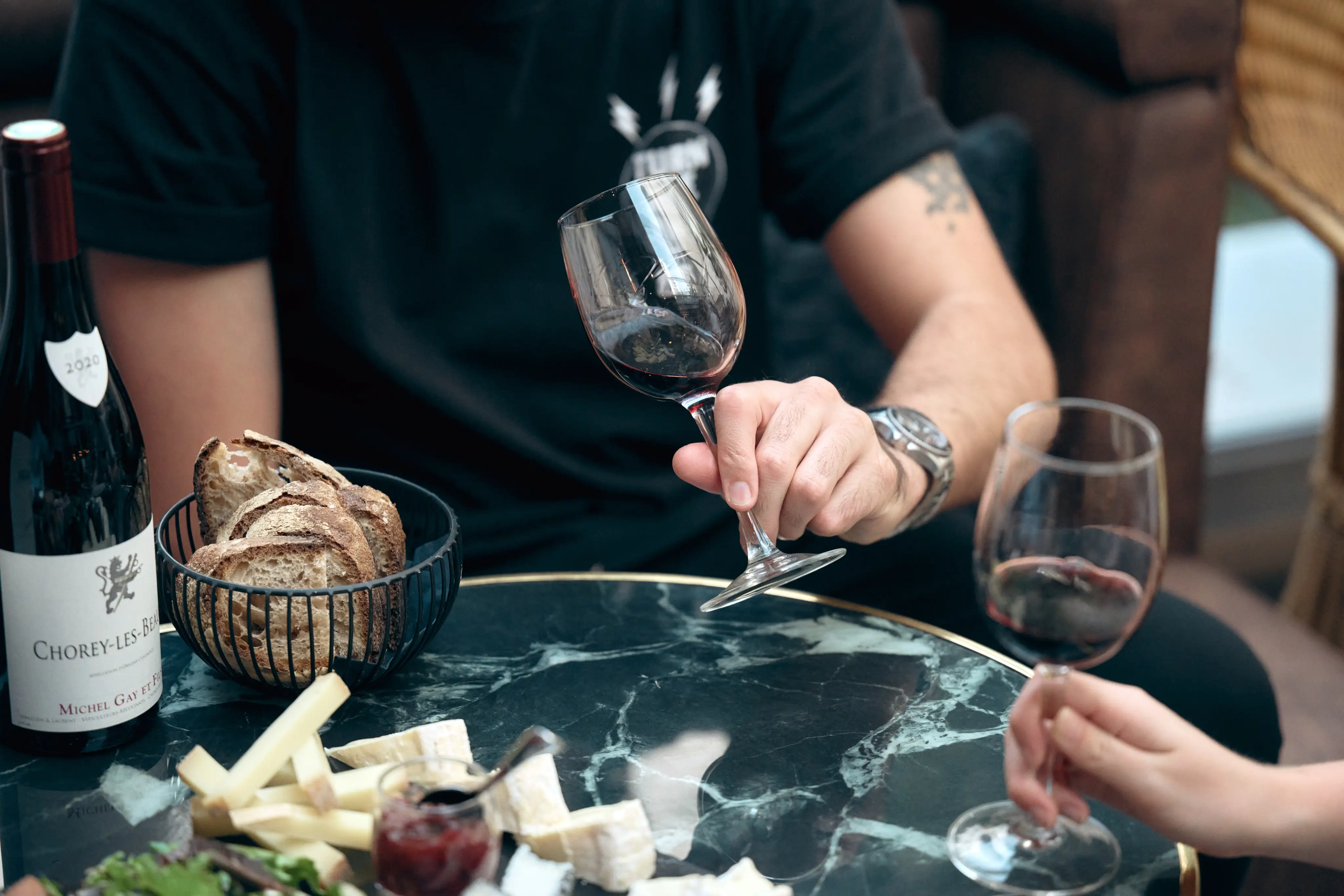 Team building Accords Mets & Vins : fromage/choco 9