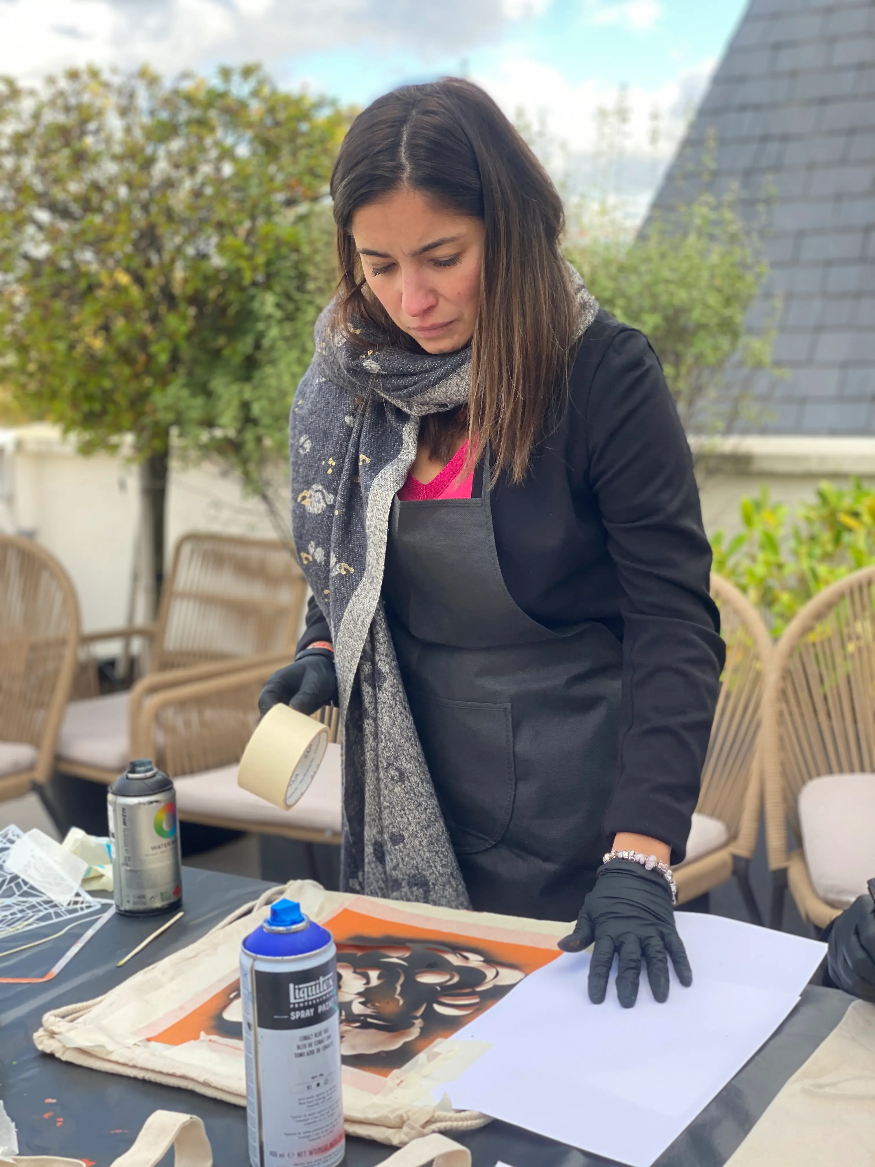 Team Building Street Art - Initiation au Pochoir 4