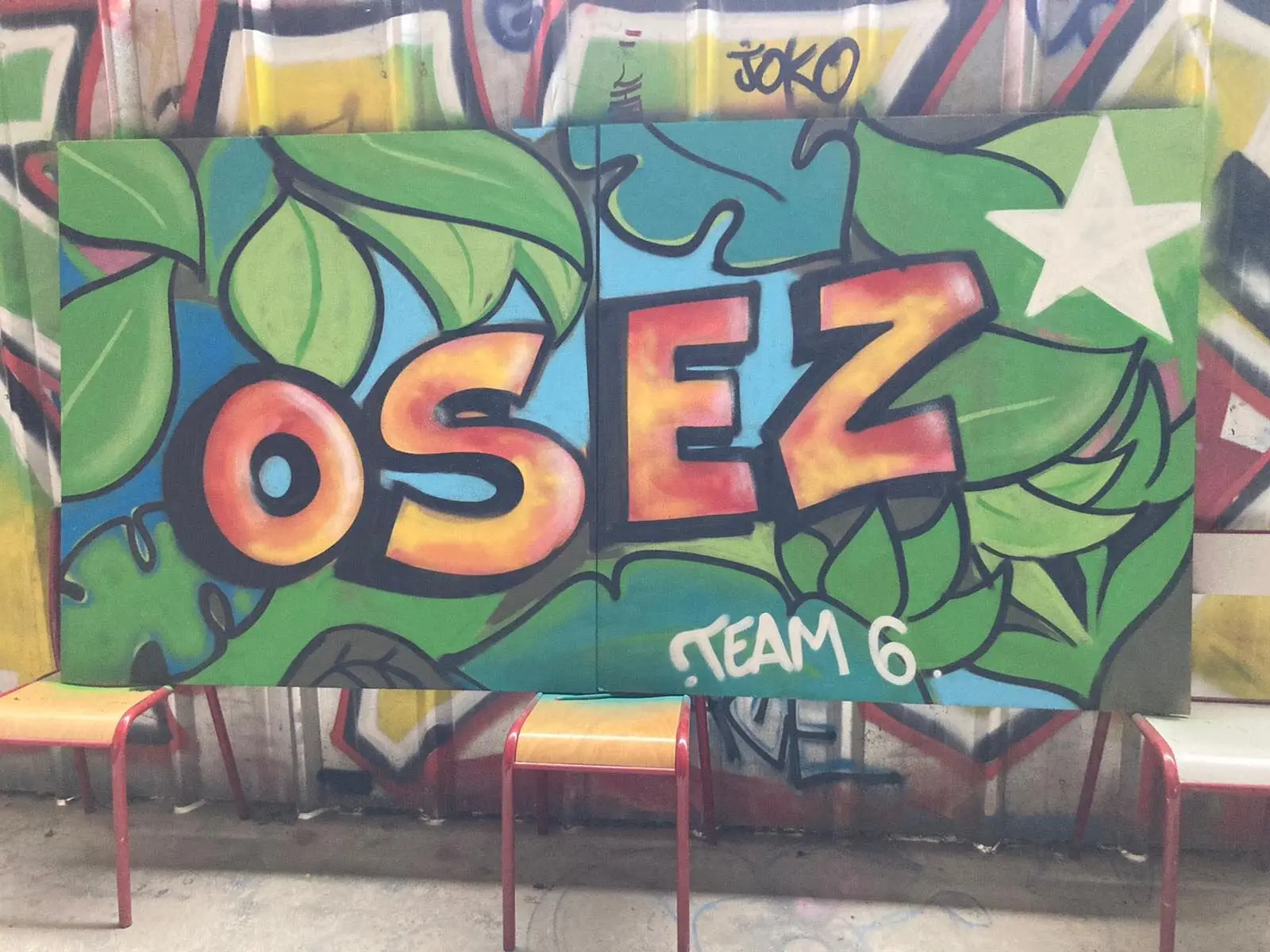 Atelier créatif Street Art et Graffiti