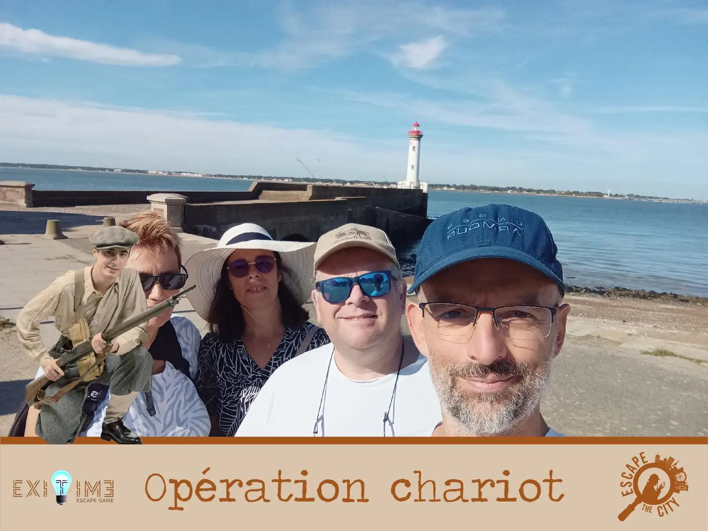 Escape Game Extérieur - Opération Charriot 5