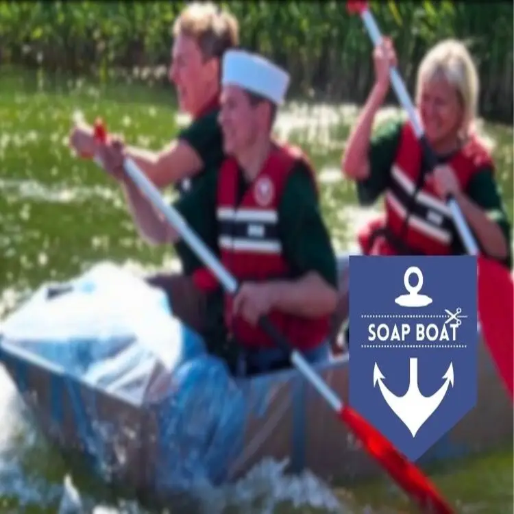 Soap Boat : La régate en carton
