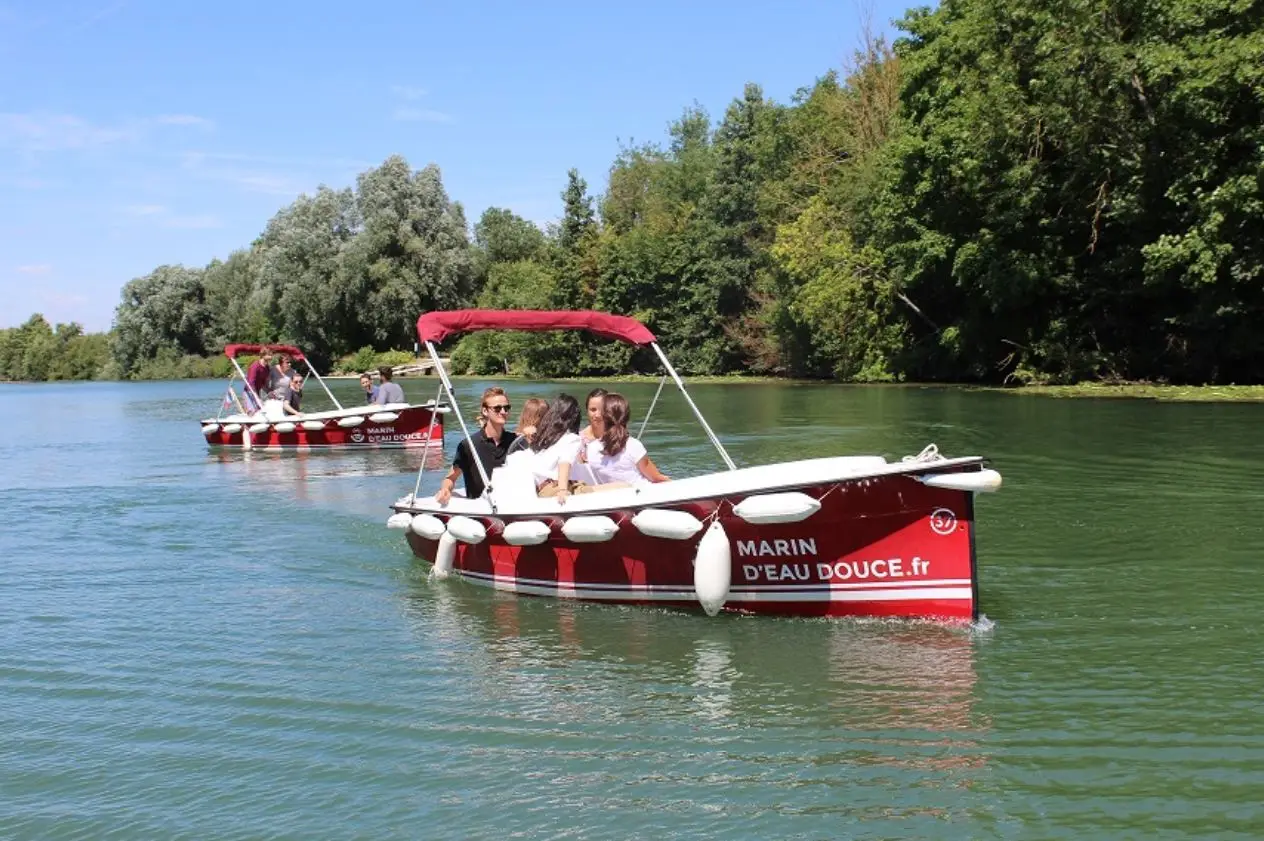 Chasse au trésor en bateau électrique sans permis à Boulogne  sur la Seine 14