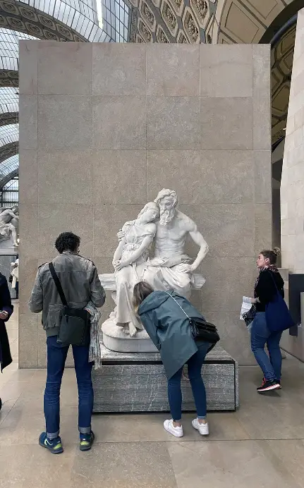 Le rallye au musée d'Orsay