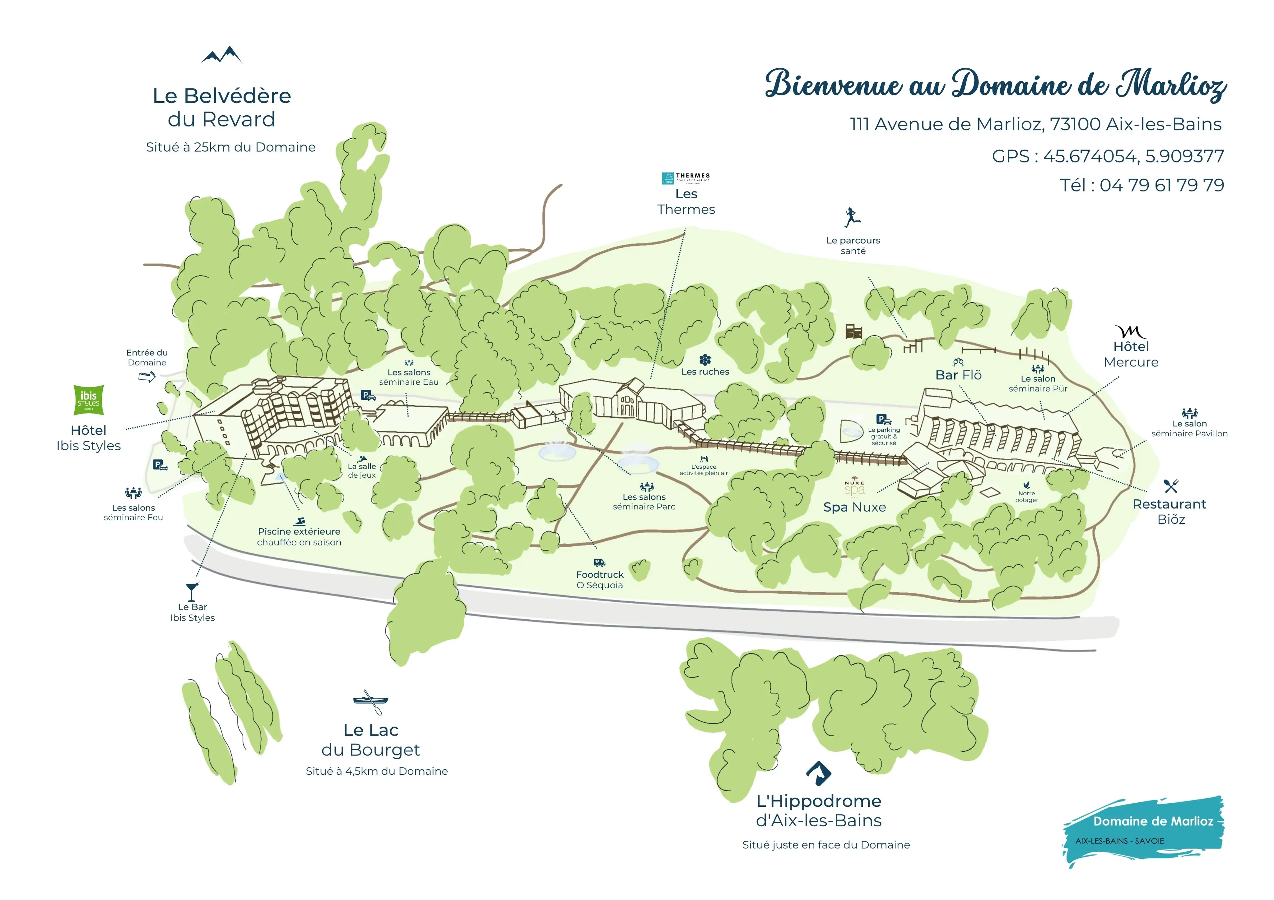 Domaine de Marlioz Aix les Bains - Mercure**** - Ibis Styles**** 36
