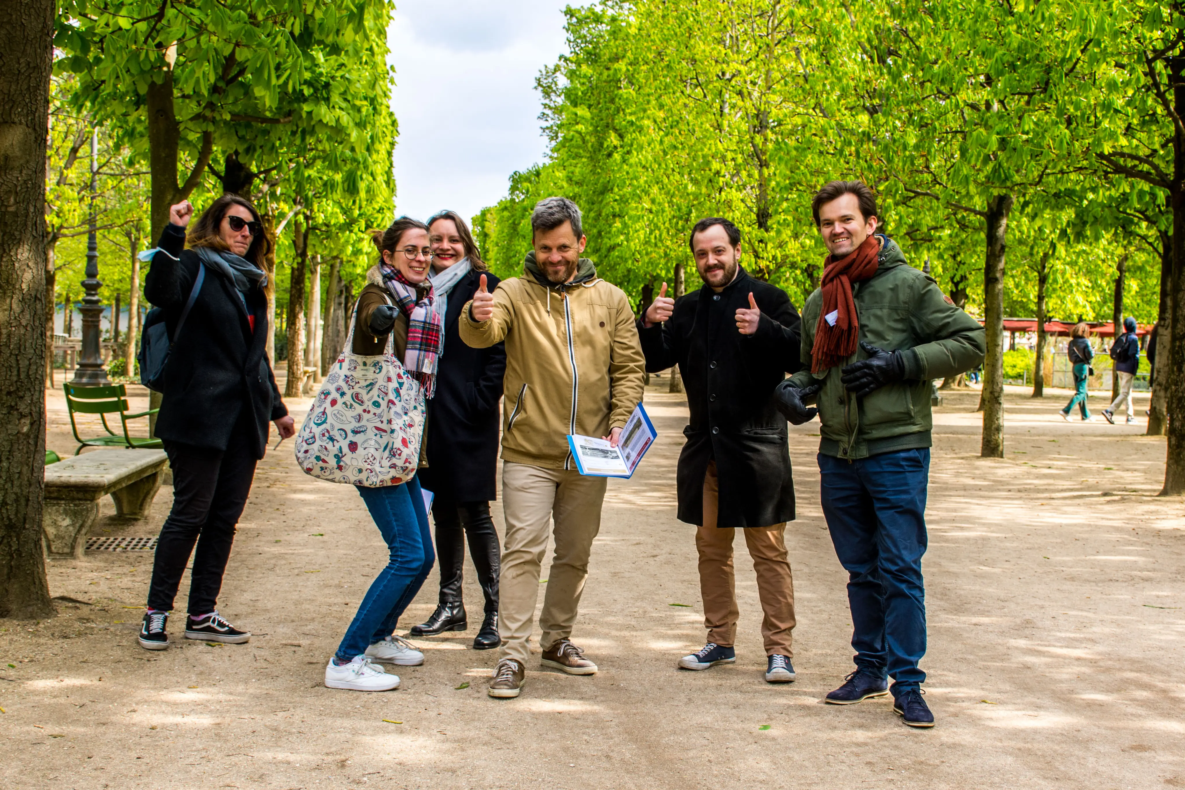 Chasse au trésor team building Tuileries
