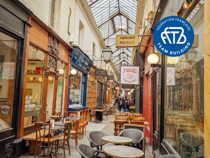 Team Building dans les Passages couverts