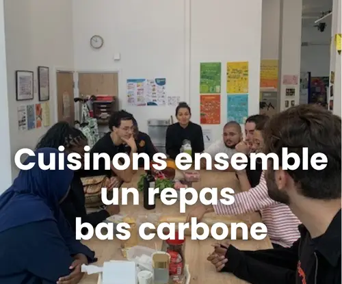 Cuisinons ensemble un repas bas carbone
