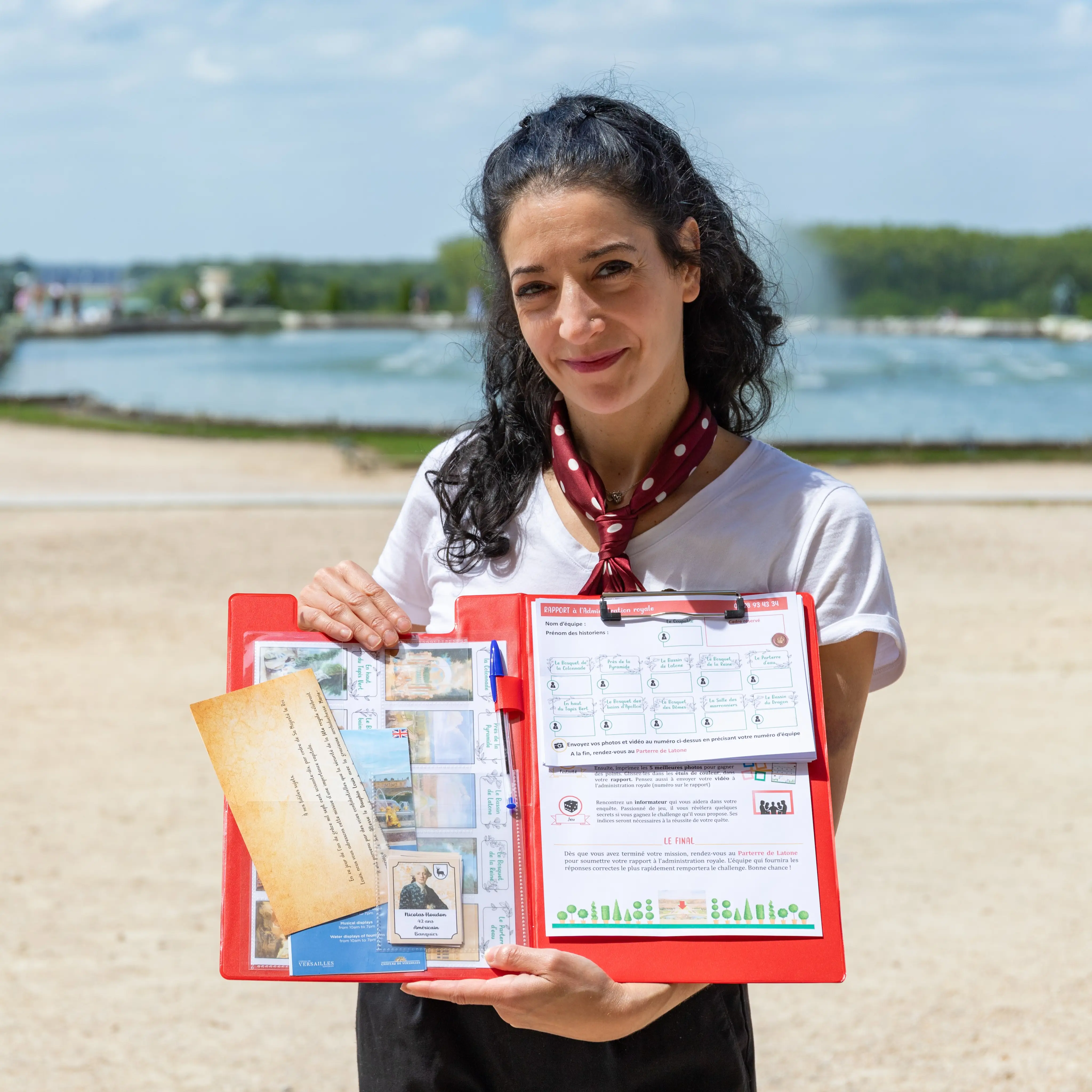 Enquête historique dans les Jardins de Versailles 3