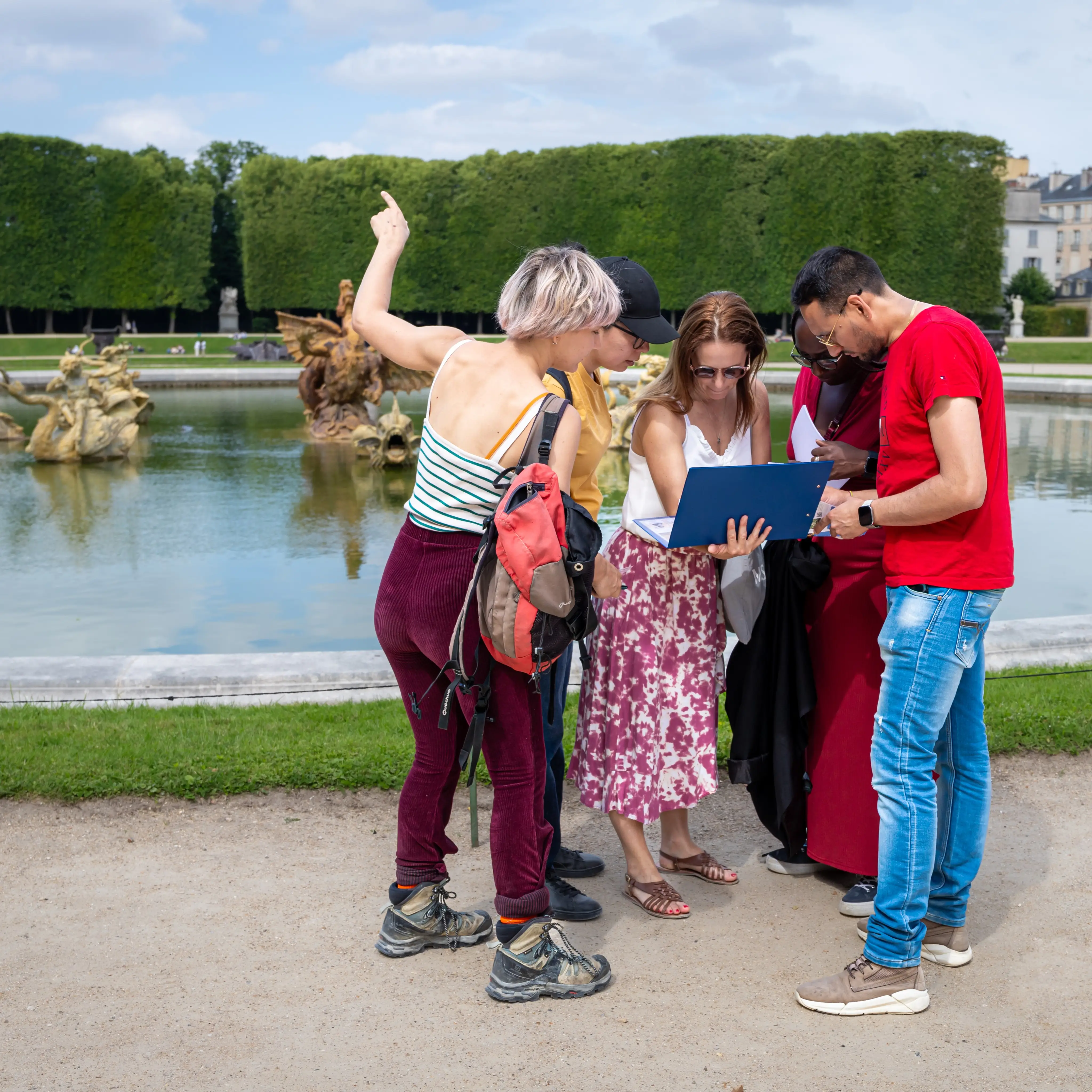 Enquête historique dans les Jardins de Versailles 7
