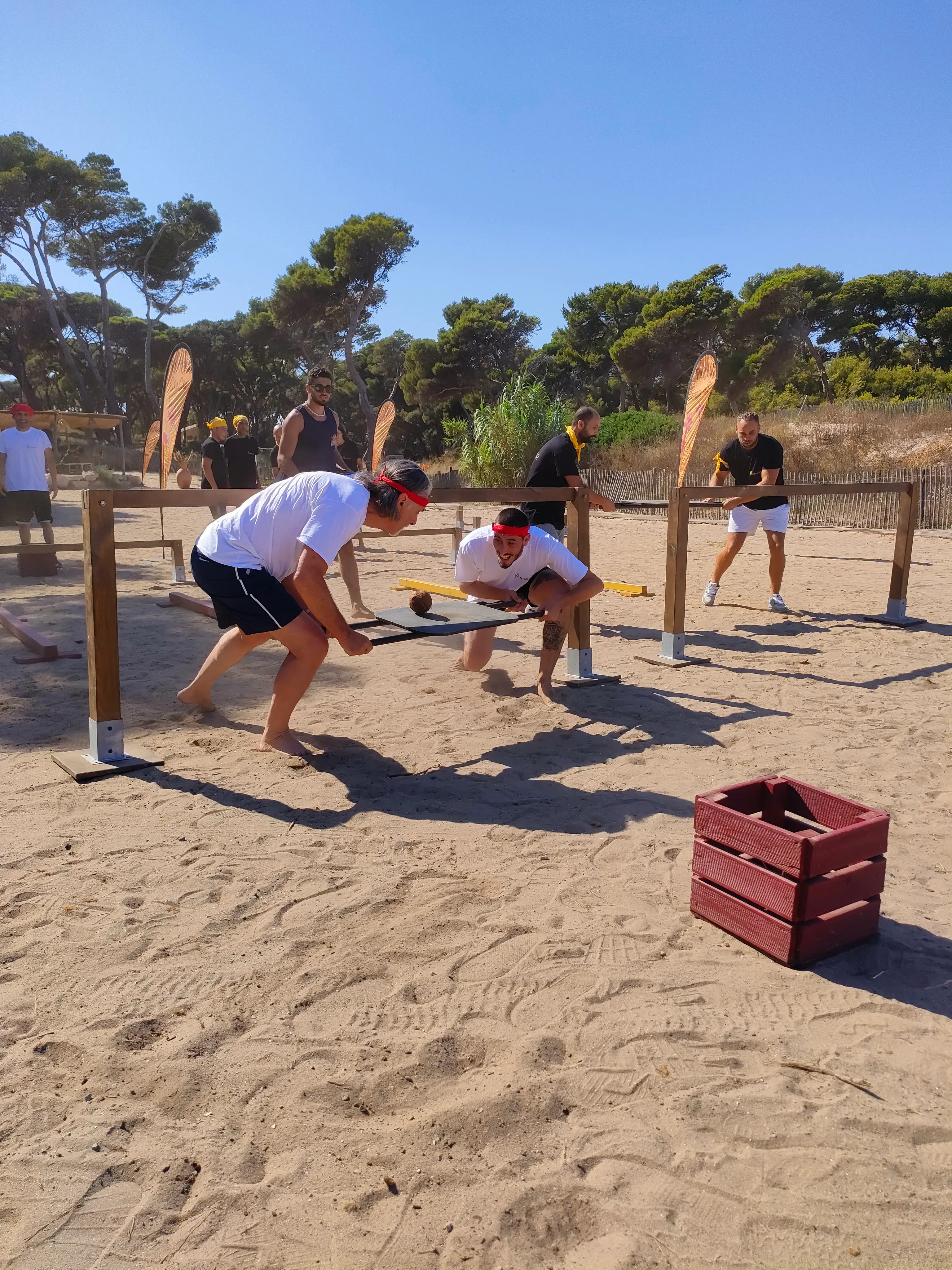 Olympiades aventure on the beach 2