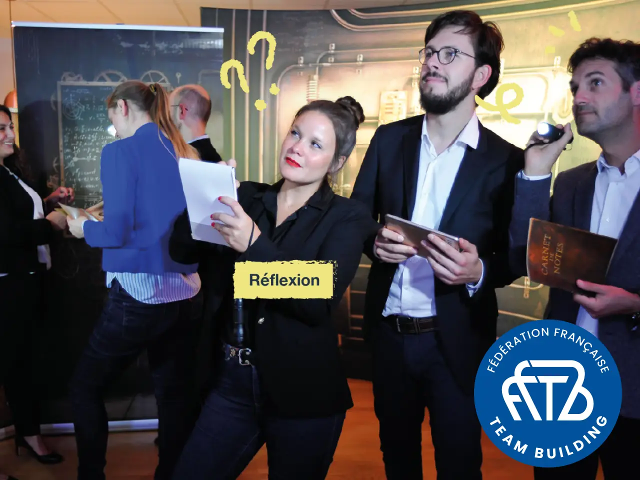 Team-building escape game La Machine Infernale