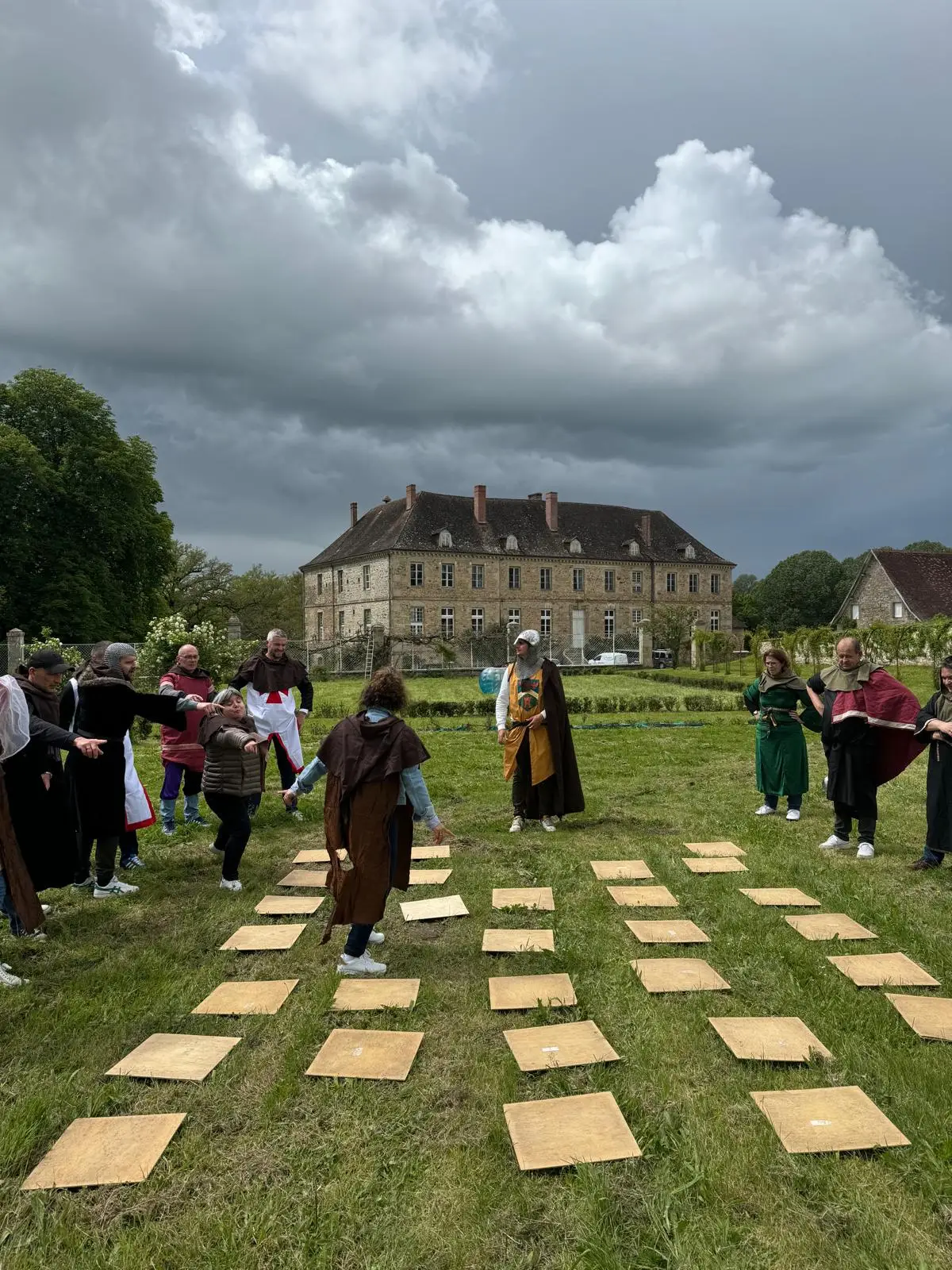 Team Building Médiéval à Lyon 3