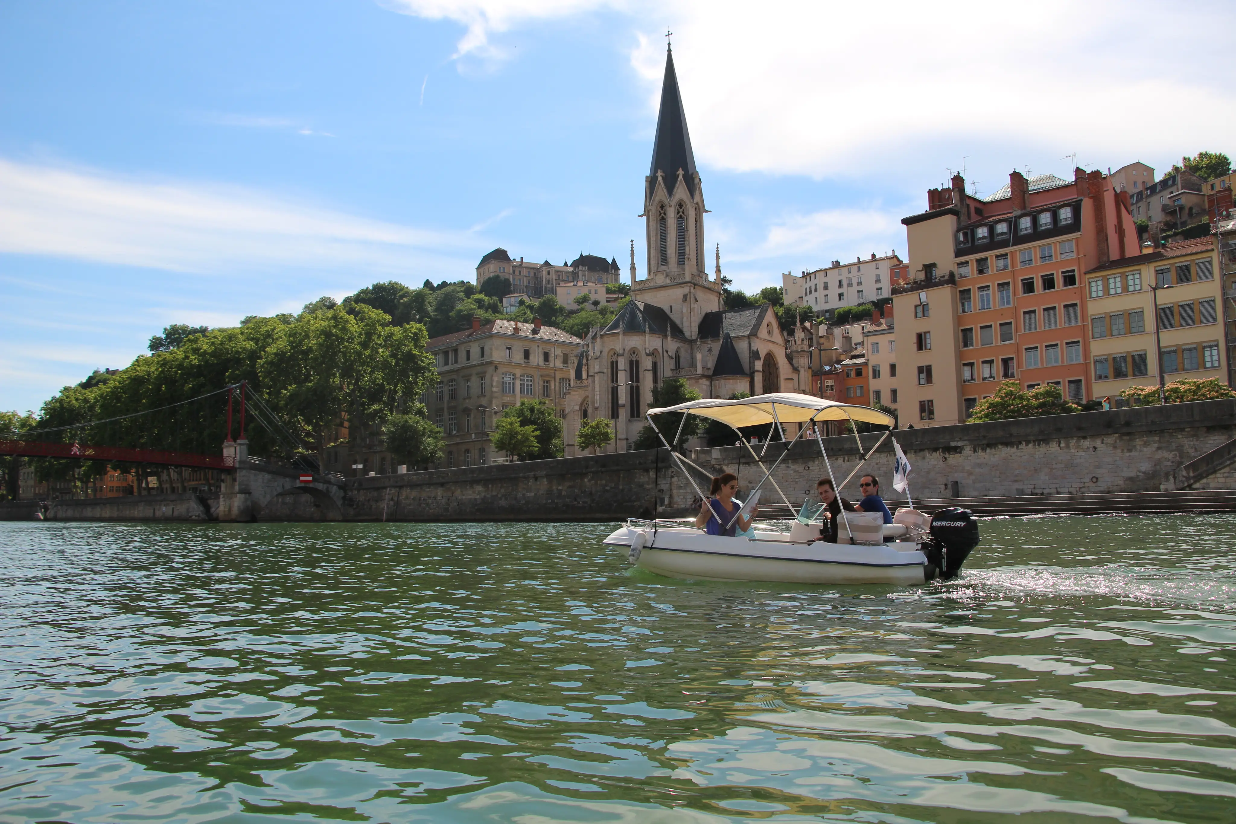 Chasse au trésor nautique sur la Saône 2