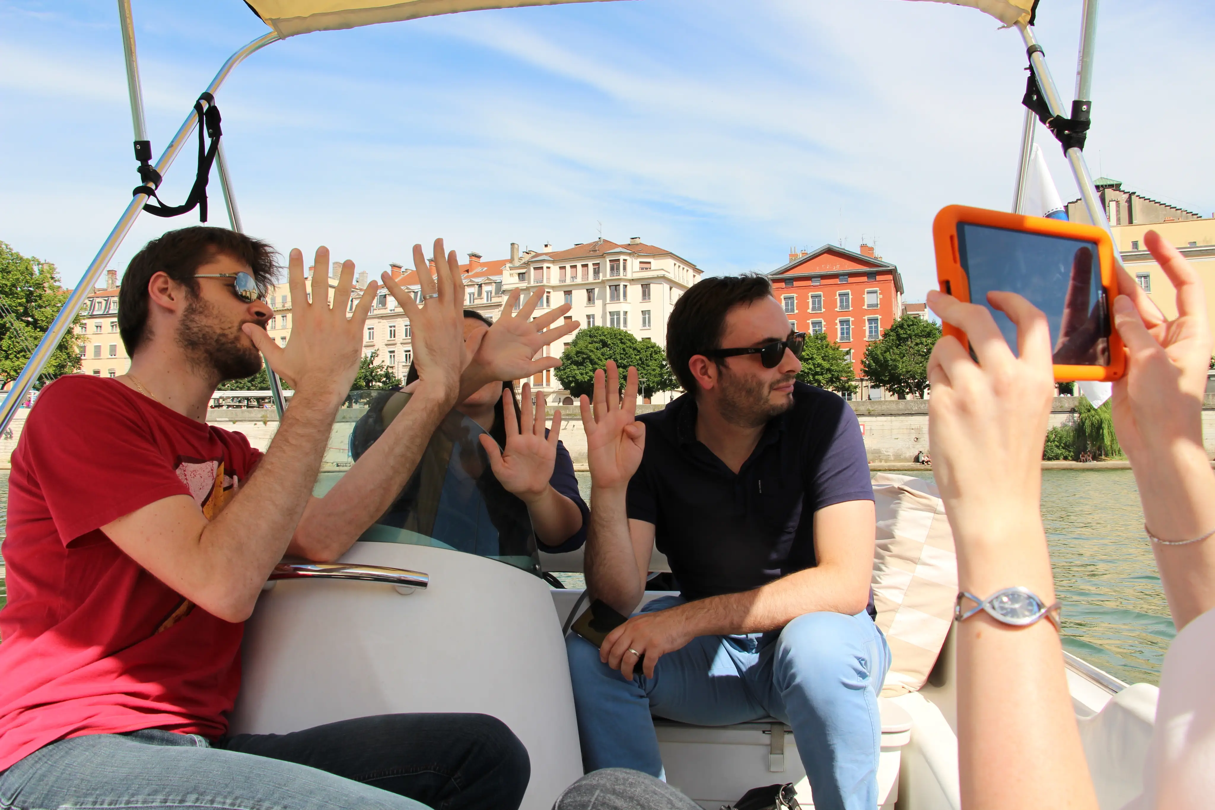 Chasse au trésor nautique sur la Saône 3