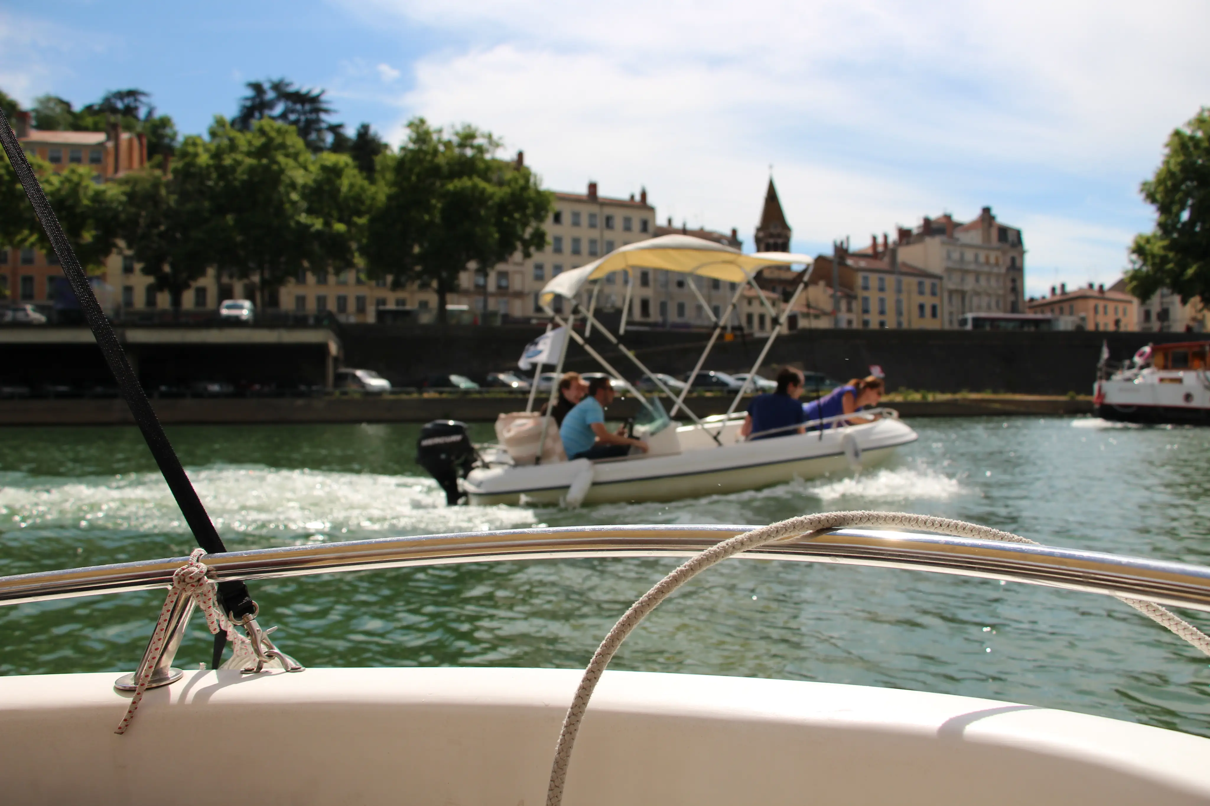 Chasse au trésor nautique sur la Saône 4