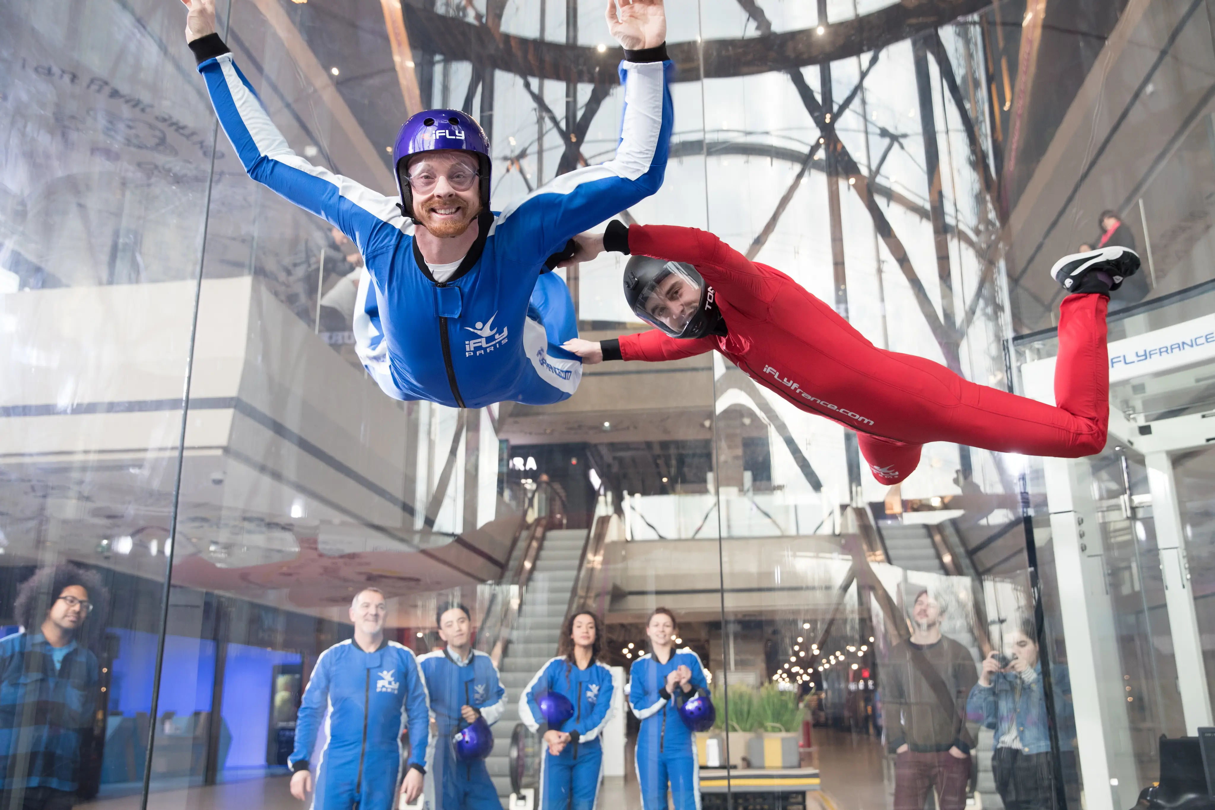 Chute libre indoor - Team building en apesanteur