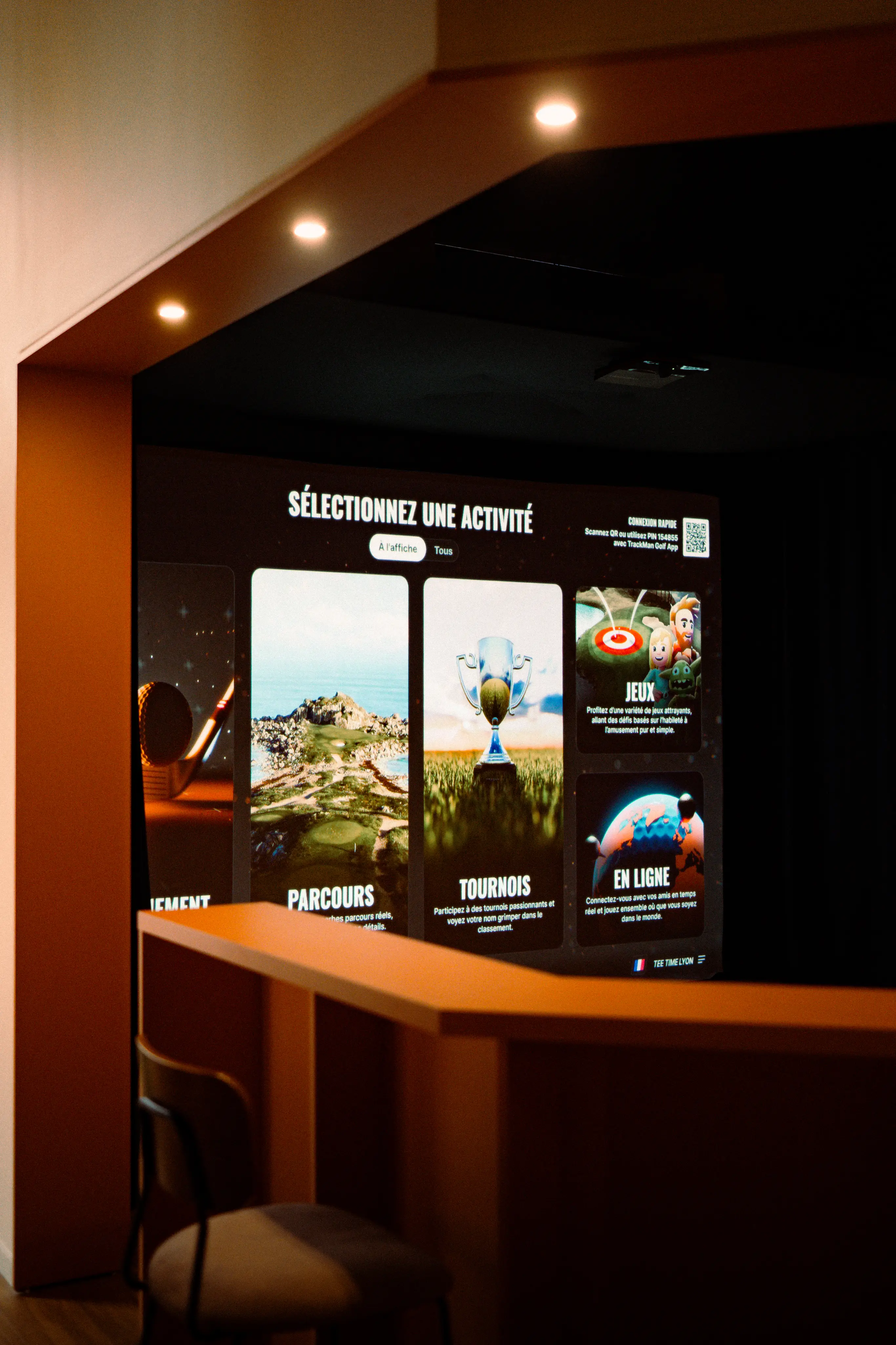 Tee Time - Golf sur simulateurs