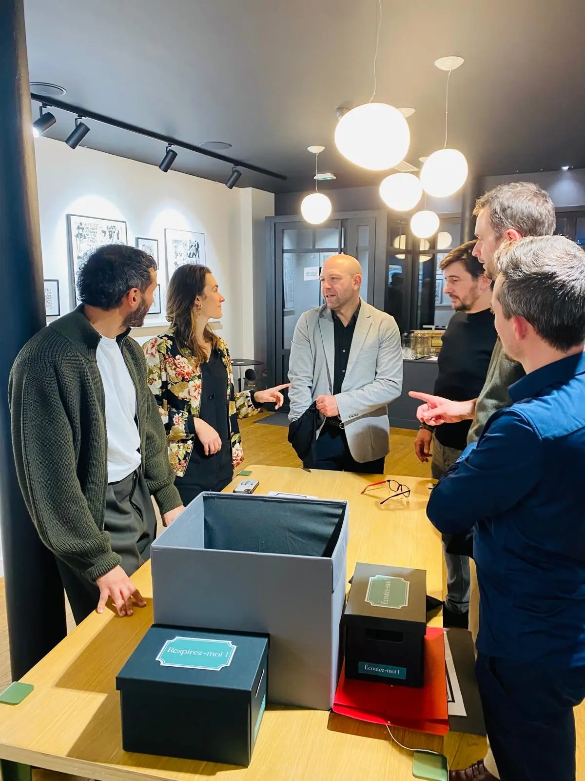 Arty box sensorielle - activité séminaire à Paris 2