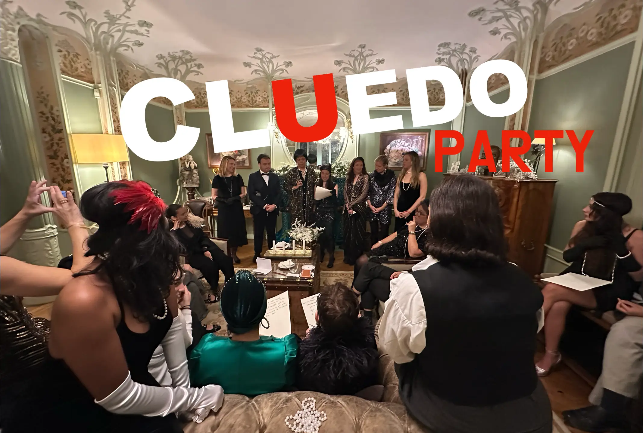 CLUEDO PARTY 🕵️♂️✨