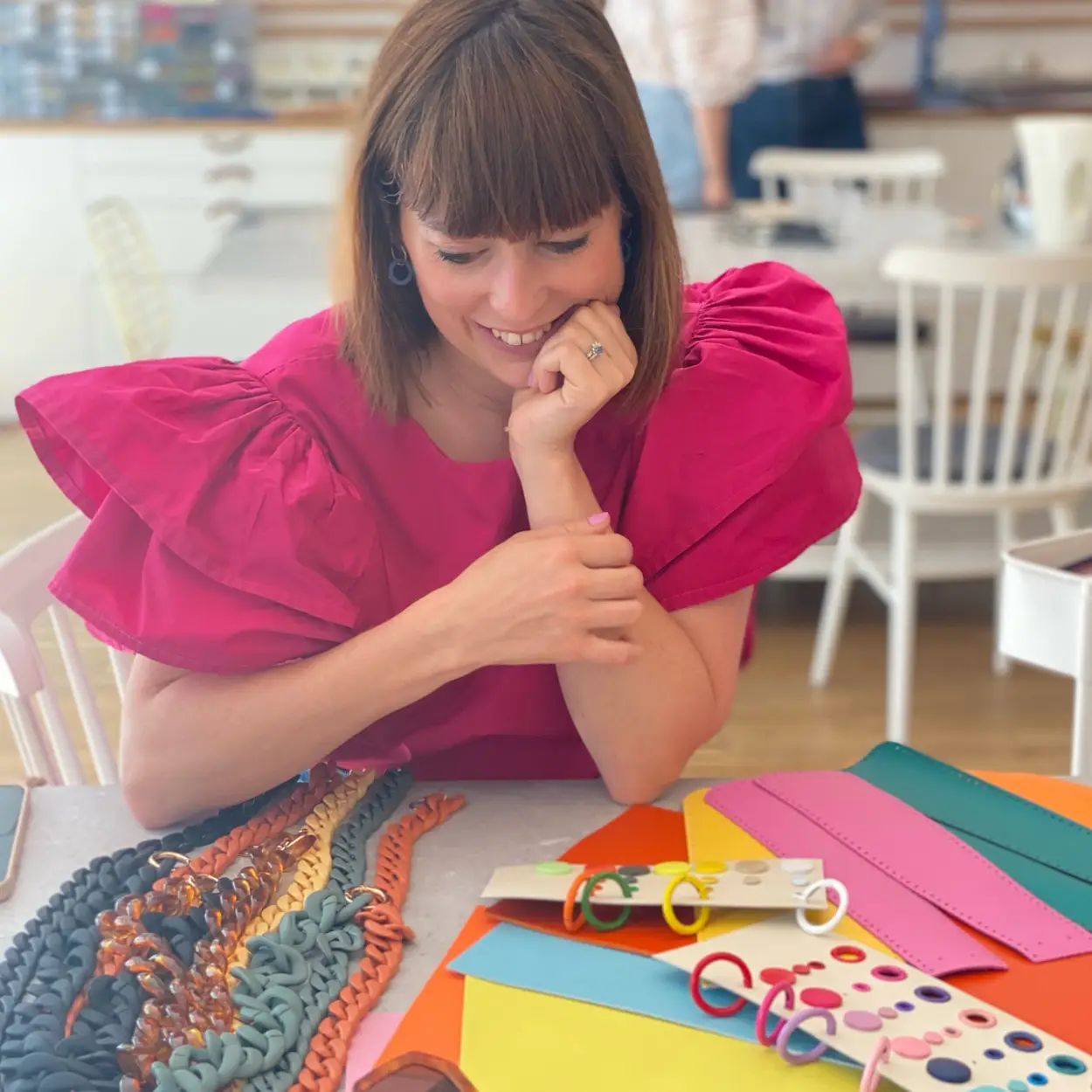 Atelier petites maroquineries en équipe ! 10