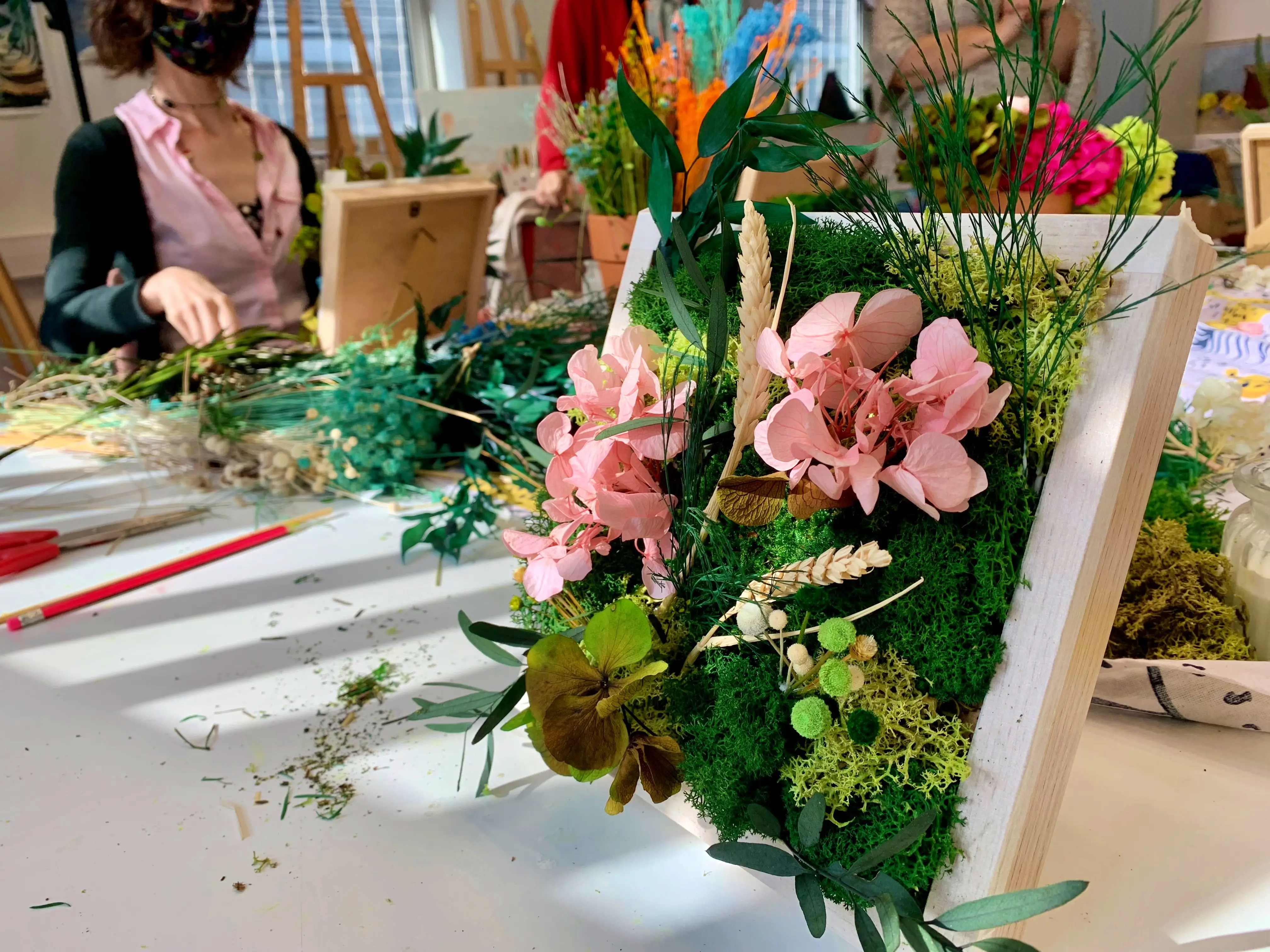 Atelier Petit Cadre Végétal 2