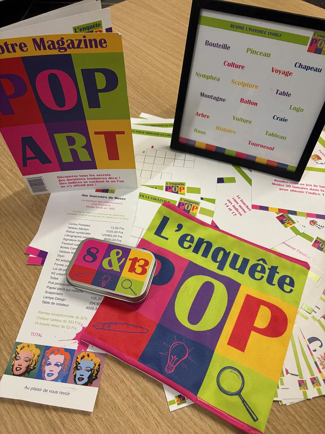 Enquête Mission Pop Art 3