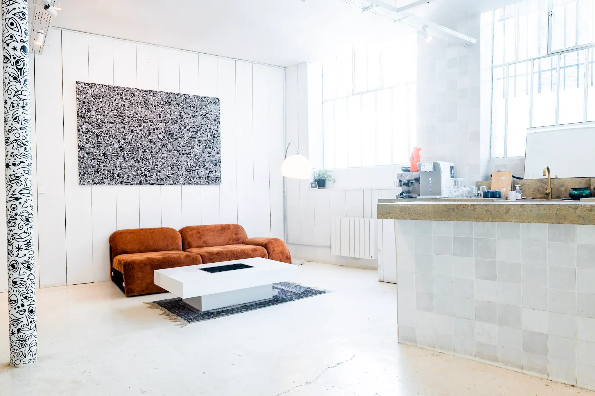 Loft lumineux 200m2 ruelle privée 20e Père Lachaise 4