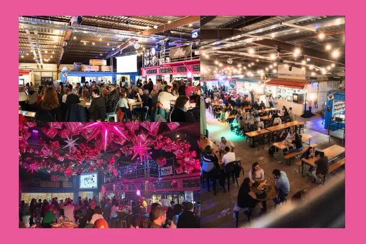 Dockside food hall