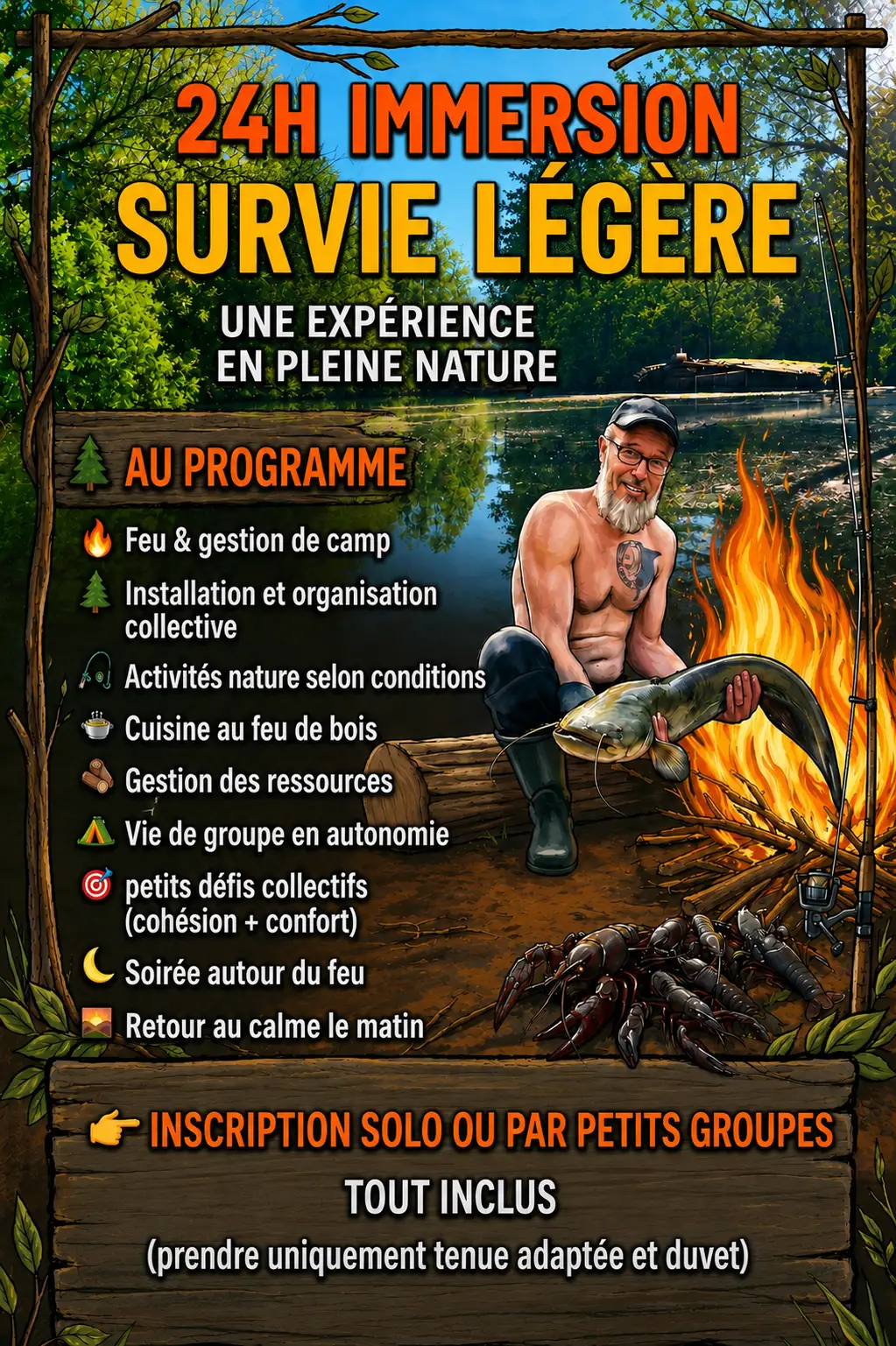 Immersion survie 24h