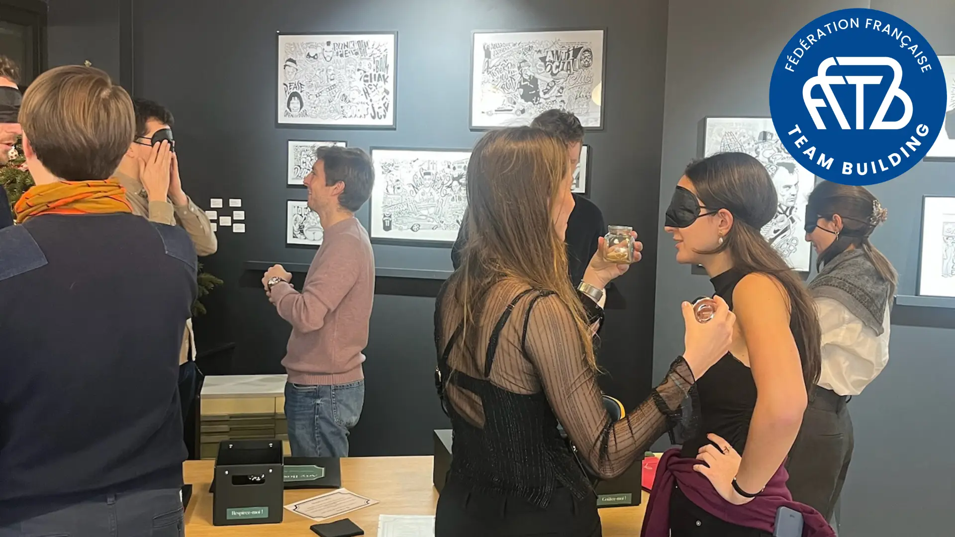 Arty box sensorielle - activité séminaire à Paris