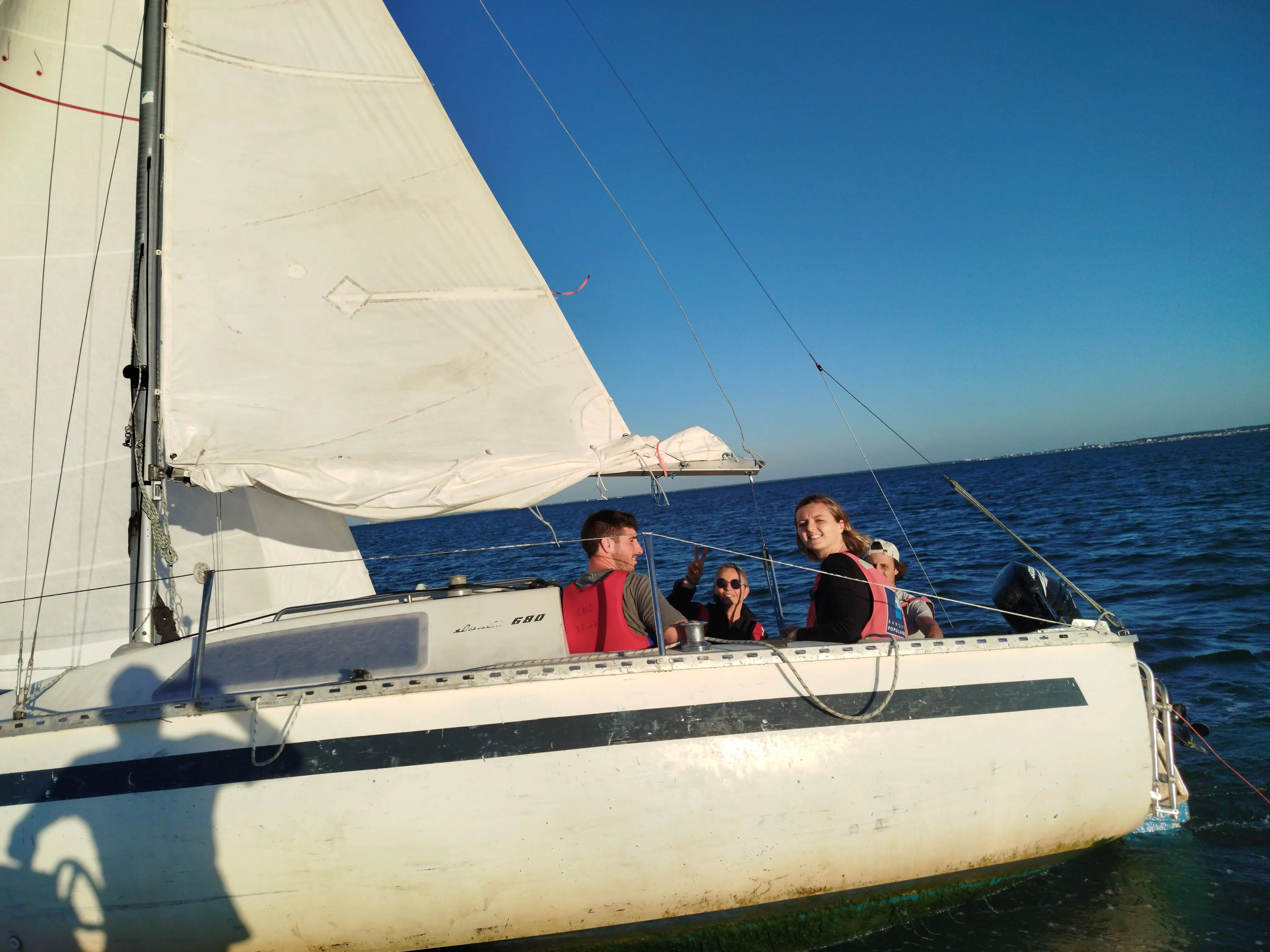Sortie voile échappée sur le bassin d'Arcachon 3